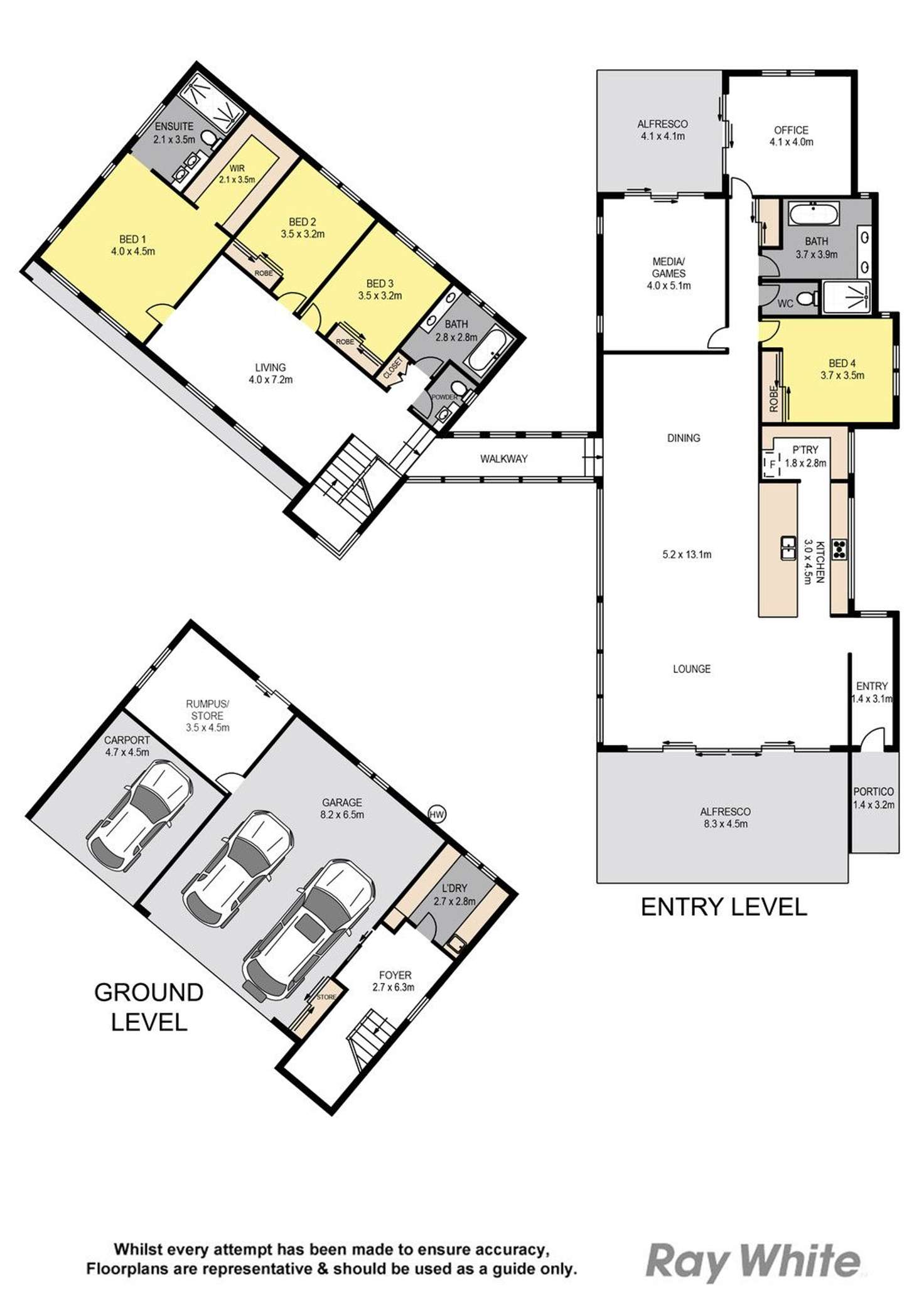 Floorplan of Homely house listing, 8B River Vista Crescent, Murrumba Downs QLD 4503