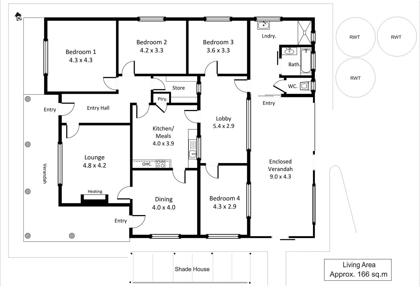 Floorplan of Homely house listing, 60 Arnold Coats Road, Cobdogla SA 5346