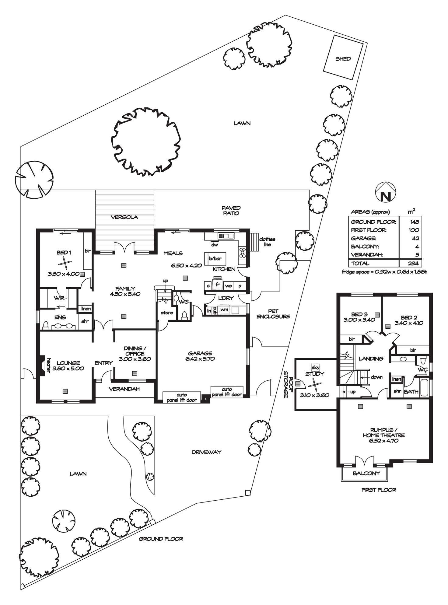 Floorplan of Homely house listing, 4 Nyroca Crescent, Felixstow SA 5070