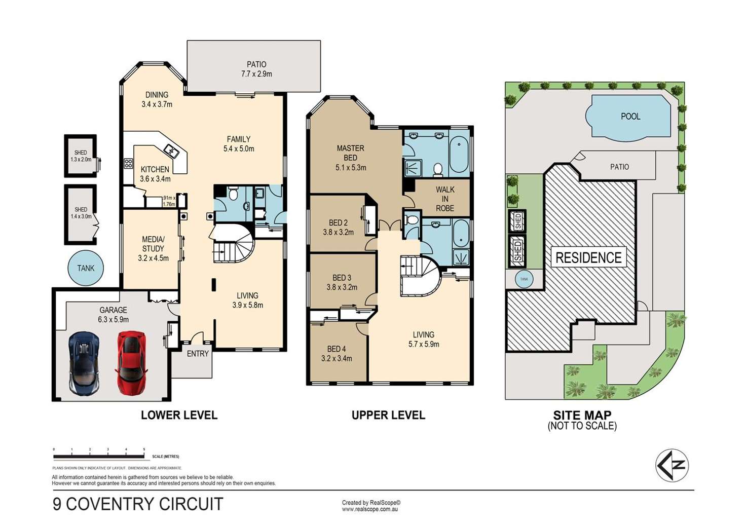 Floorplan of Homely house listing, 9 Coventry Circuit, Carindale QLD 4152