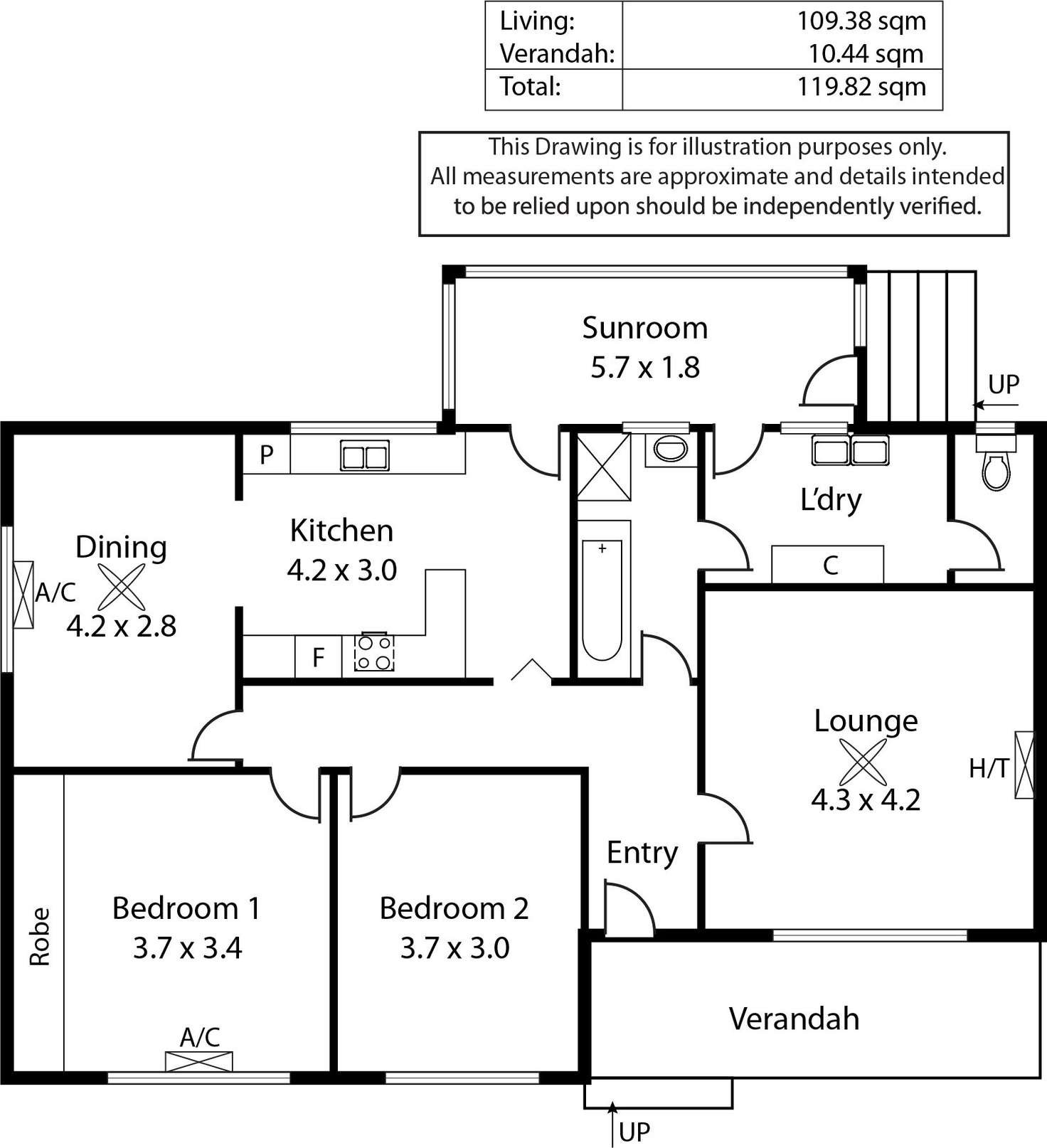 Floorplan of Homely house listing, 11 Hartman Avenue, Felixstow SA 5070