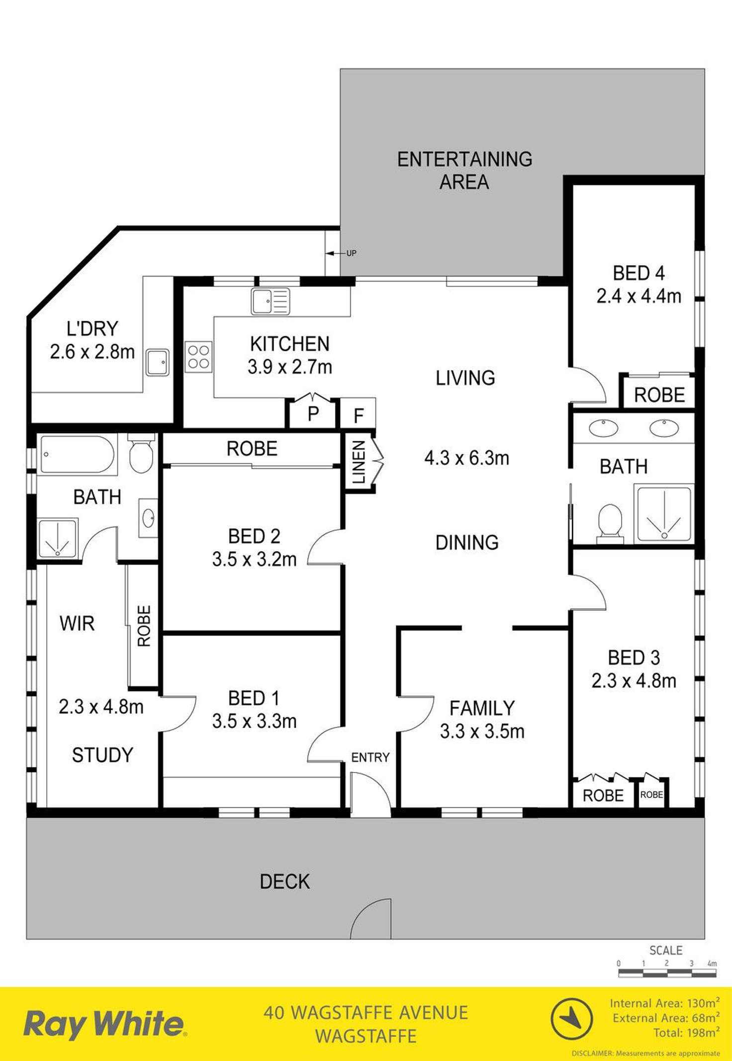 Floorplan of Homely house listing, 40 Wagstaffe Avenue, Wagstaffe NSW 2257