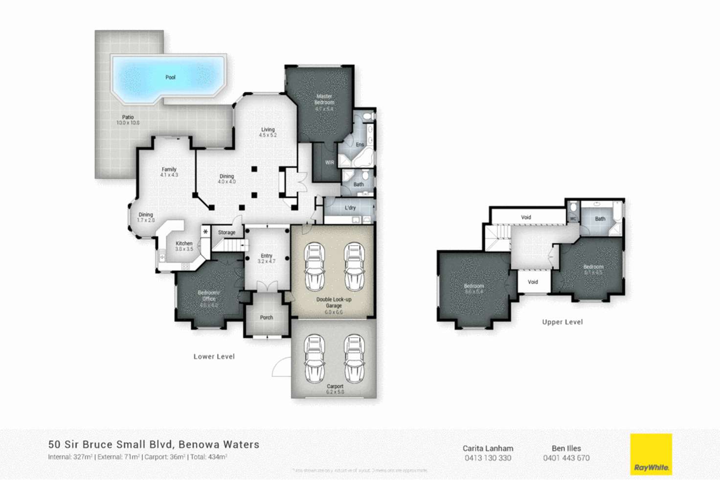 Floorplan of Homely house listing, 50 Sir Bruce Small Boulevard, Benowa Waters QLD 4217