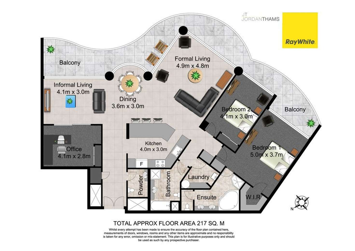 Floorplan of Homely apartment listing, 5 Bayview Street, Runaway Bay QLD 4216