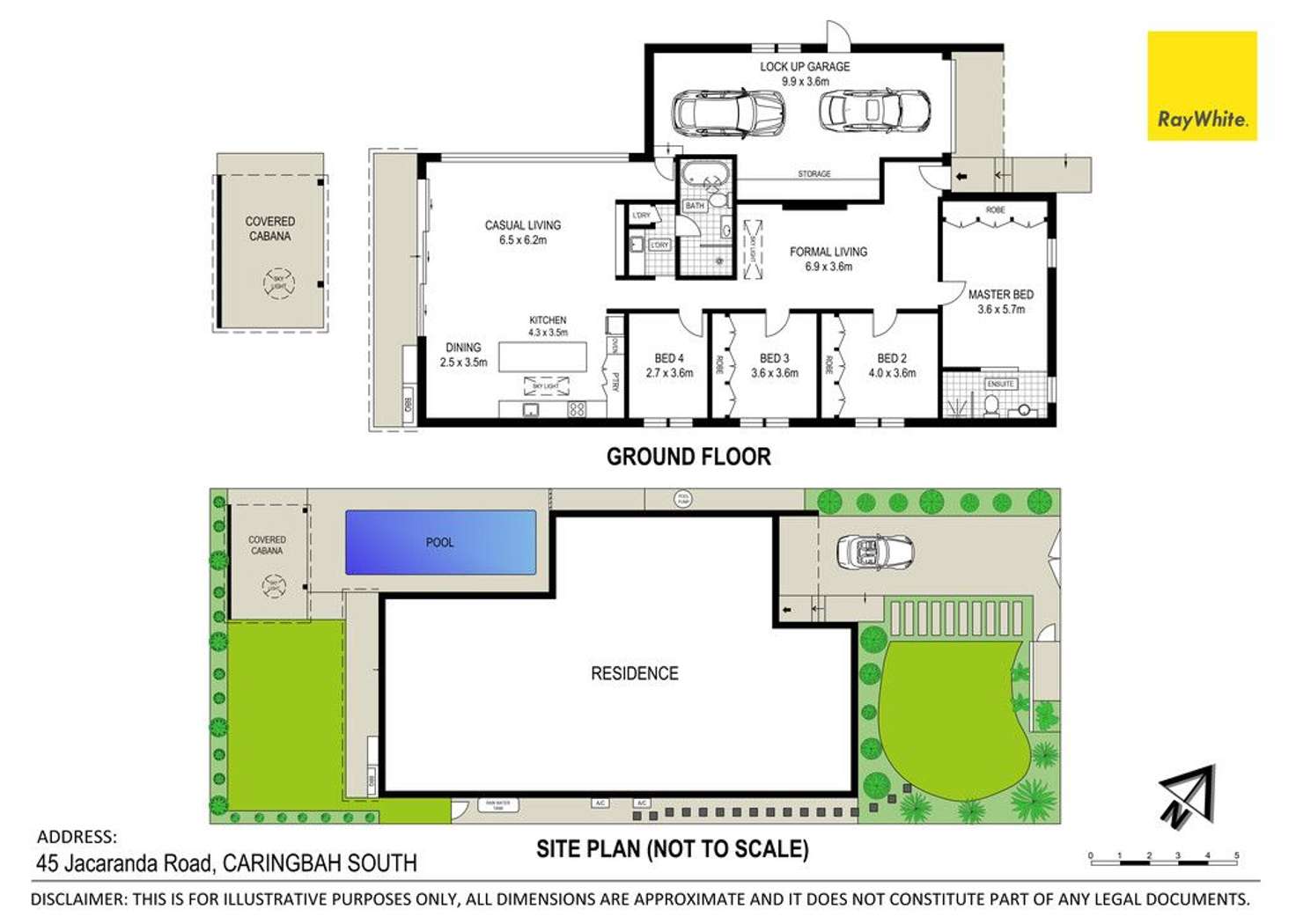 Floorplan of Homely house listing, 45 Jacaranda Road, Caringbah South NSW 2229