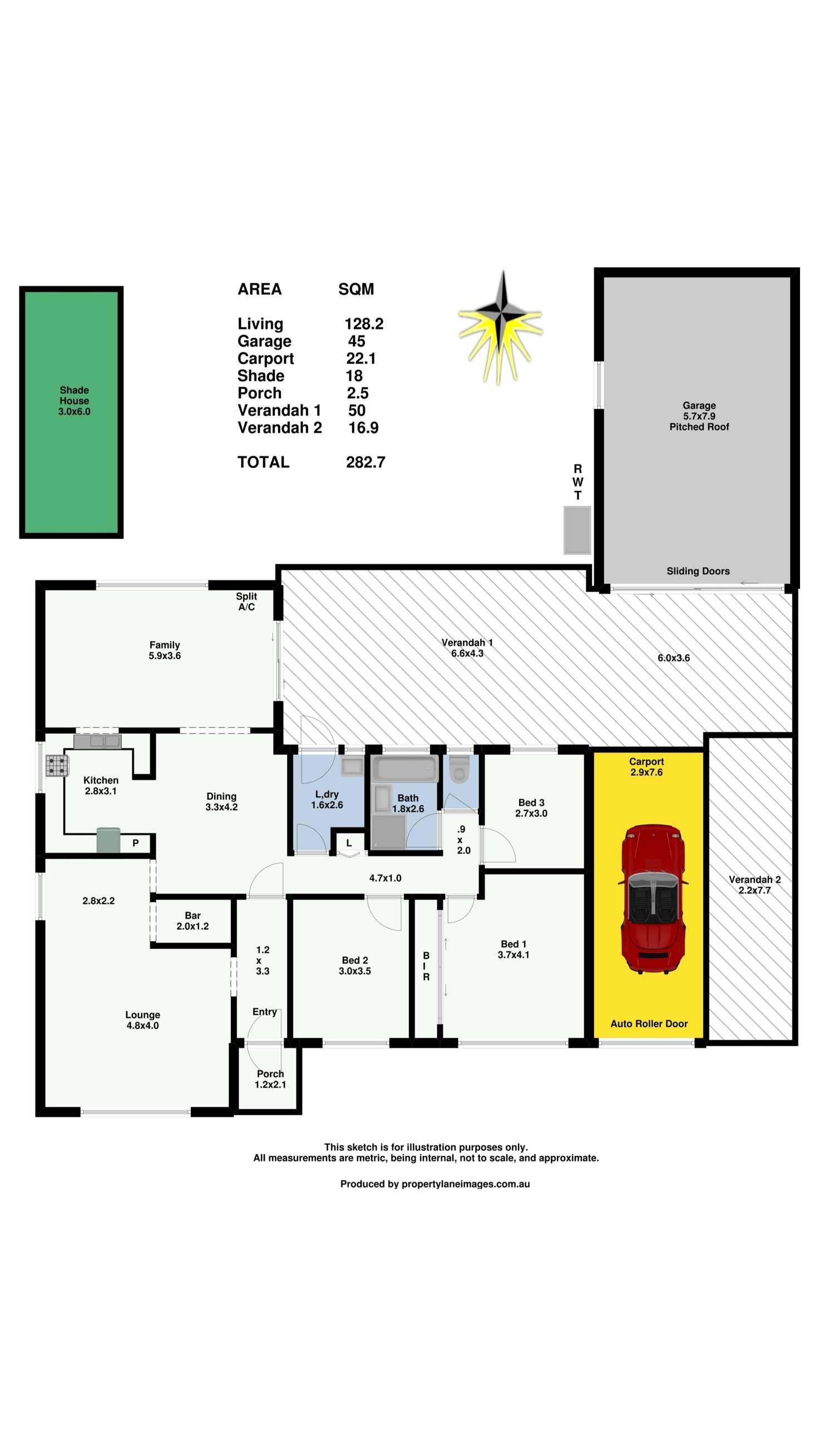Floorplan of Homely house listing, 11 Wanbi Court, Craigmore SA 5114