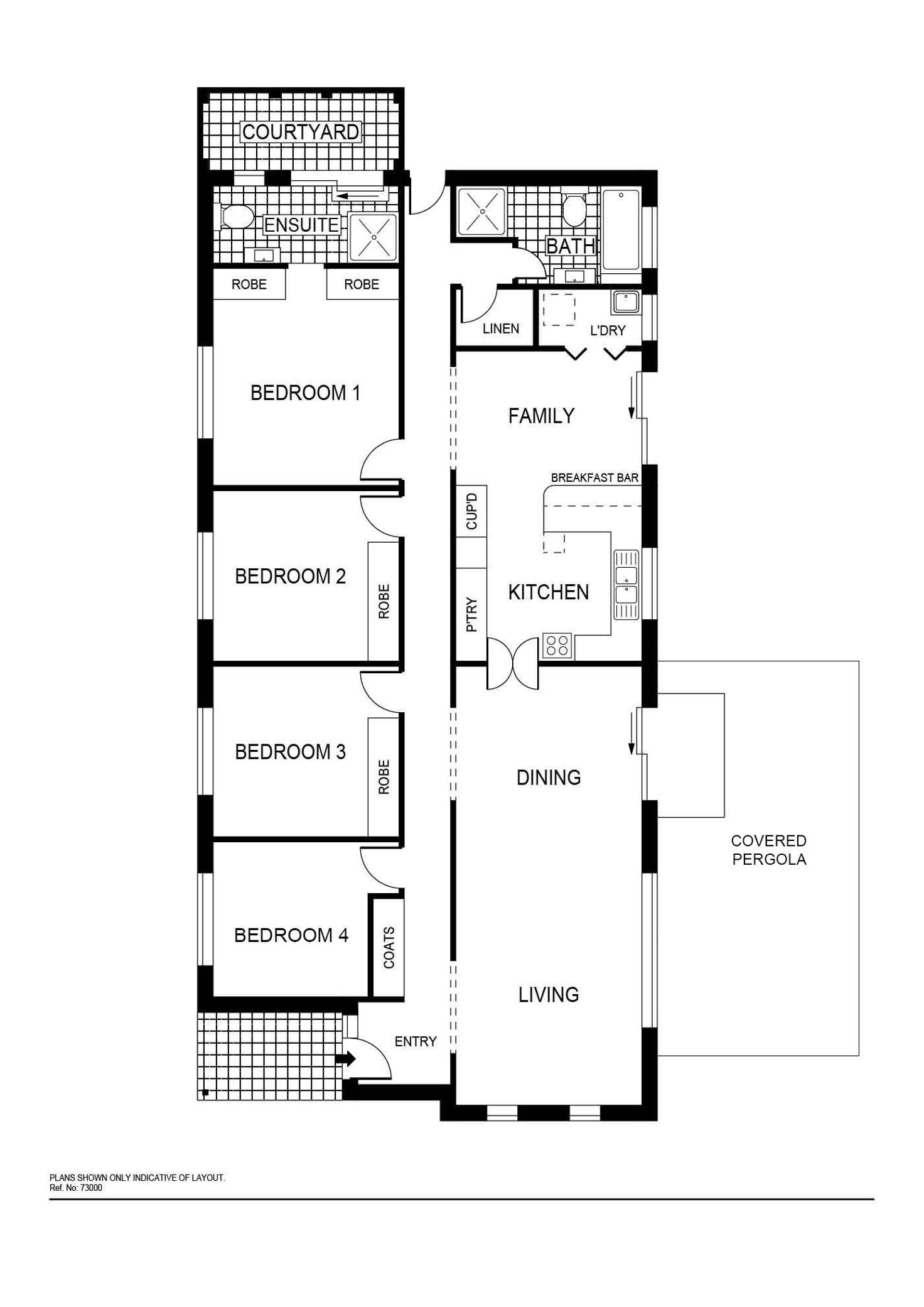 Floorplan of Homely house listing, 13 Dowthwaite Street, Fraser ACT 2615