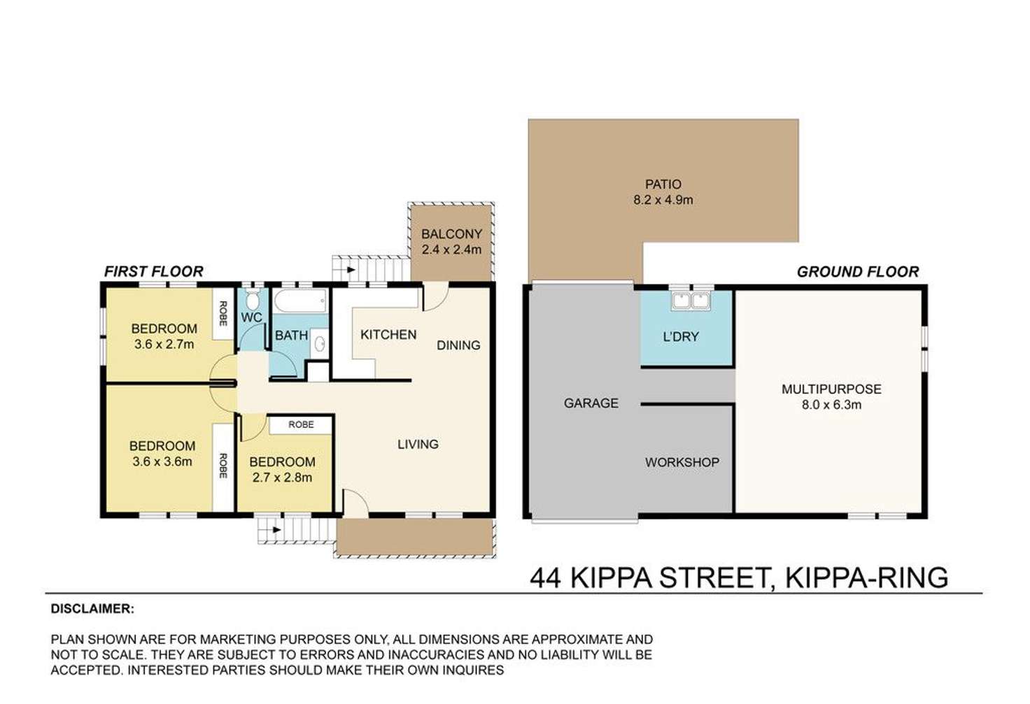 Floorplan of Homely house listing, 44 Kippa Street, Kippa-ring QLD 4021