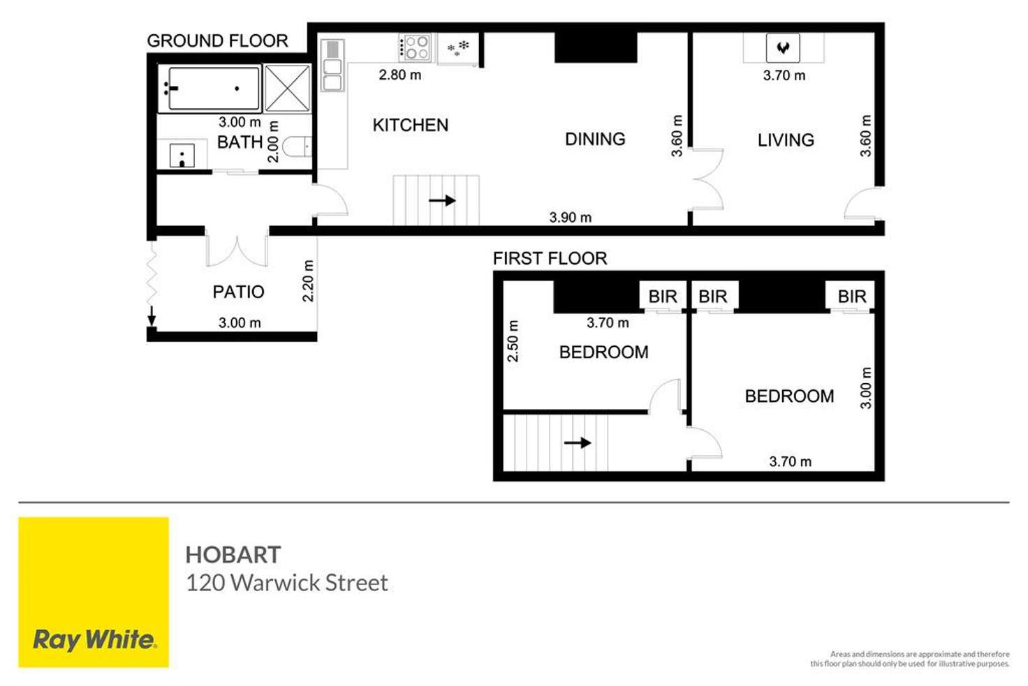 Floorplan of Homely house listing, 120 Warwick Street, West Hobart TAS 7000