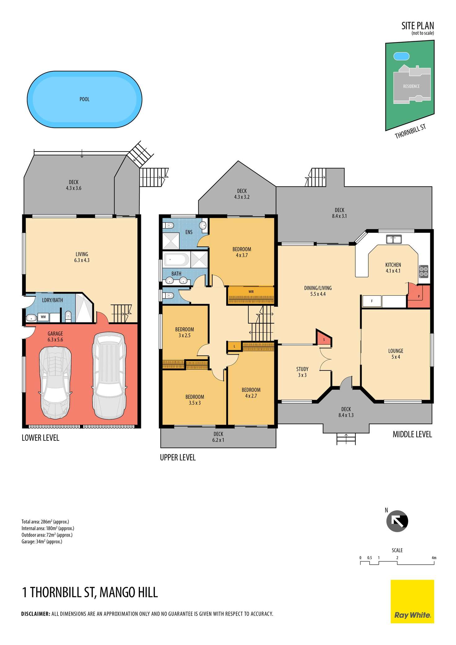 Floorplan of Homely house listing, 1 Thornbill Street, Mango Hill QLD 4509