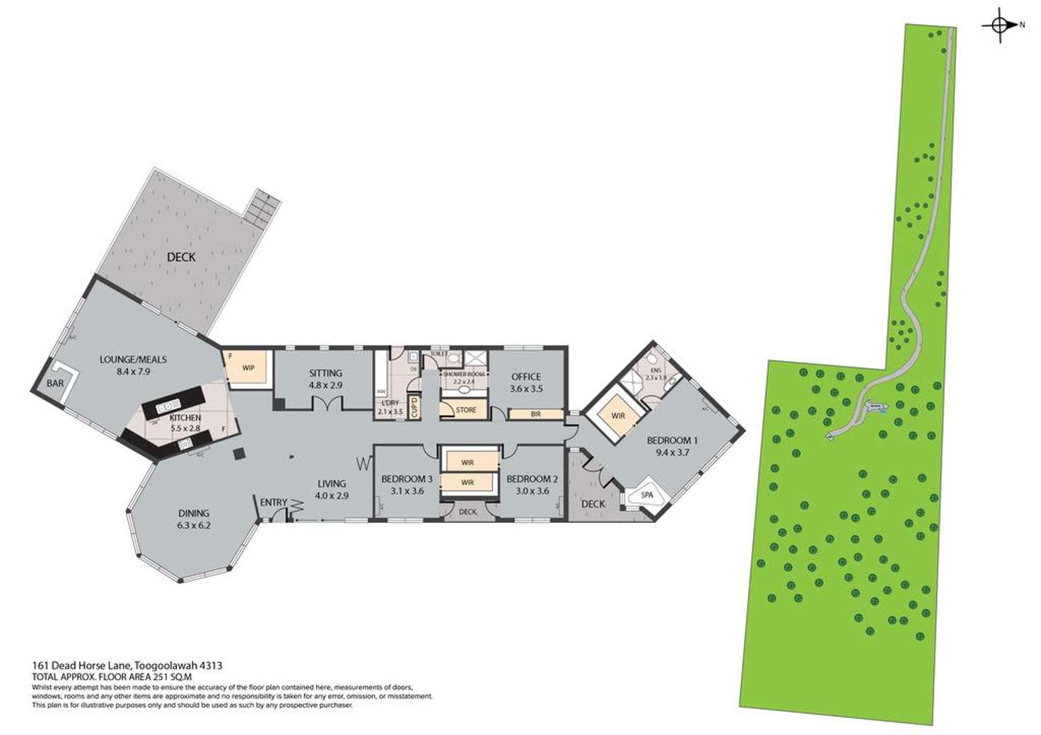 Floorplan of Homely house listing, 161 Dead Horse Lane, Toogoolawah QLD 4313