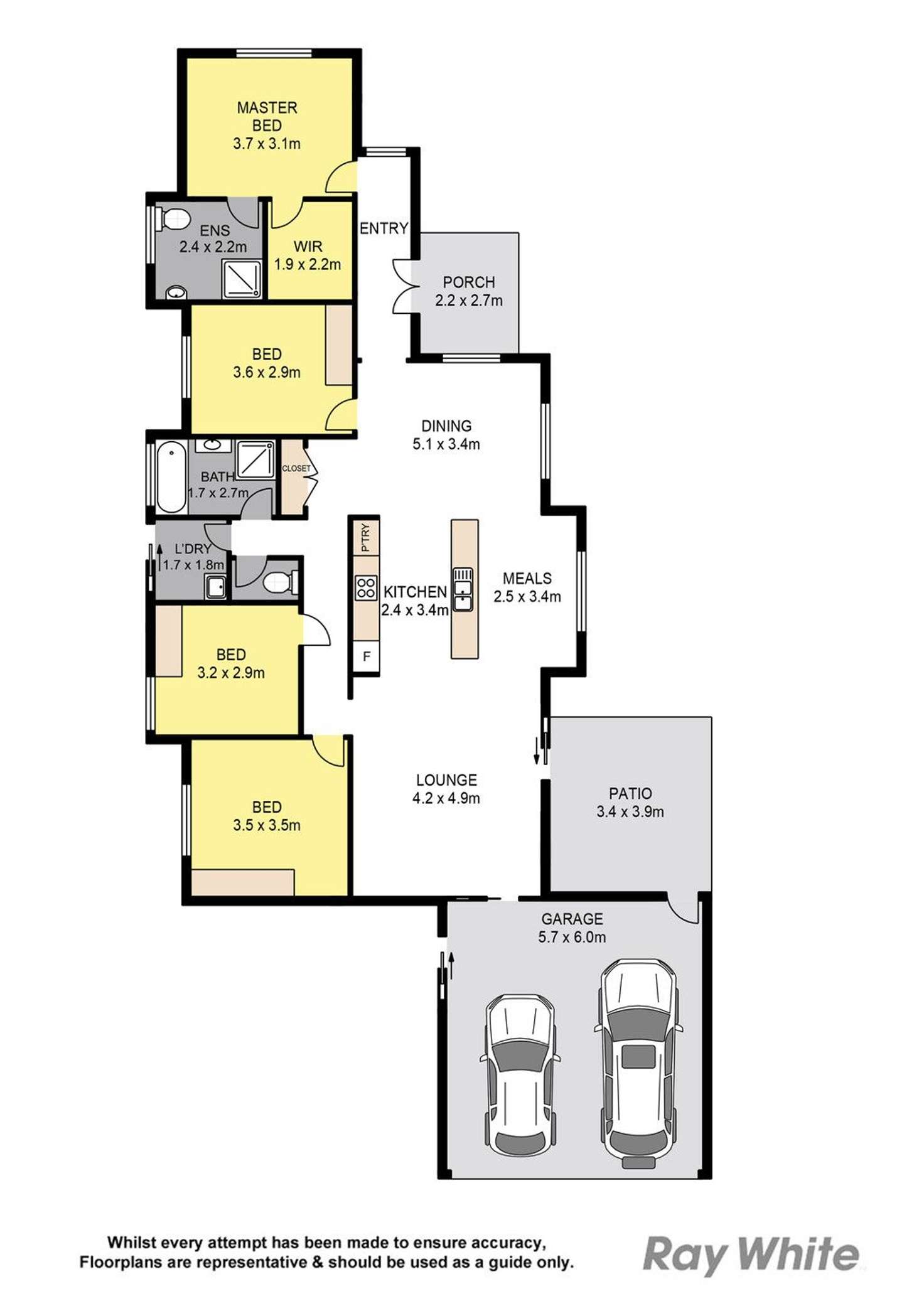 Floorplan of Homely house listing, 4 Dauntless Lane, Bray Park QLD 4500