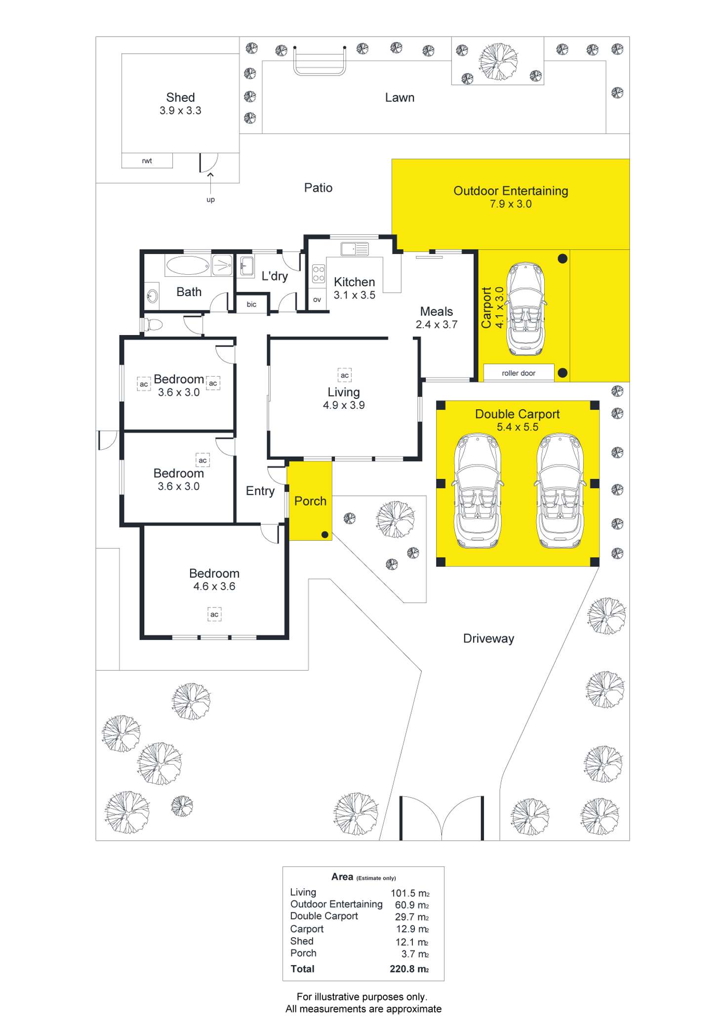 Floorplan of Homely house listing, 13 Cross Street, Fullarton SA 5063