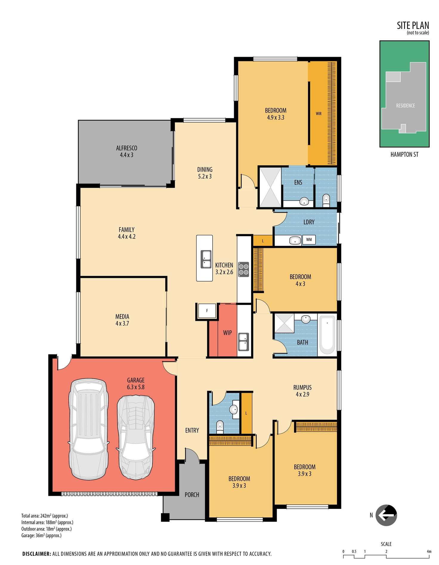 Floorplan of Homely house listing, 10 Hampton Street, Burpengary East QLD 4505