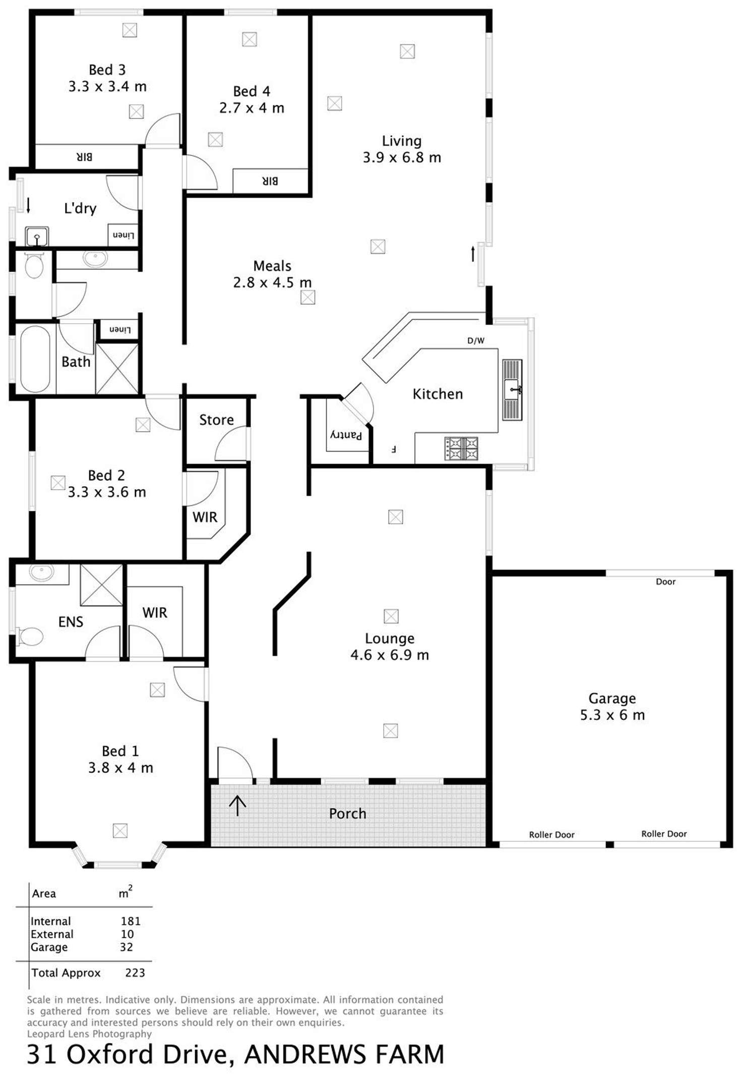 Floorplan of Homely house listing, 31 Oxford Drive, Andrews Farm SA 5114