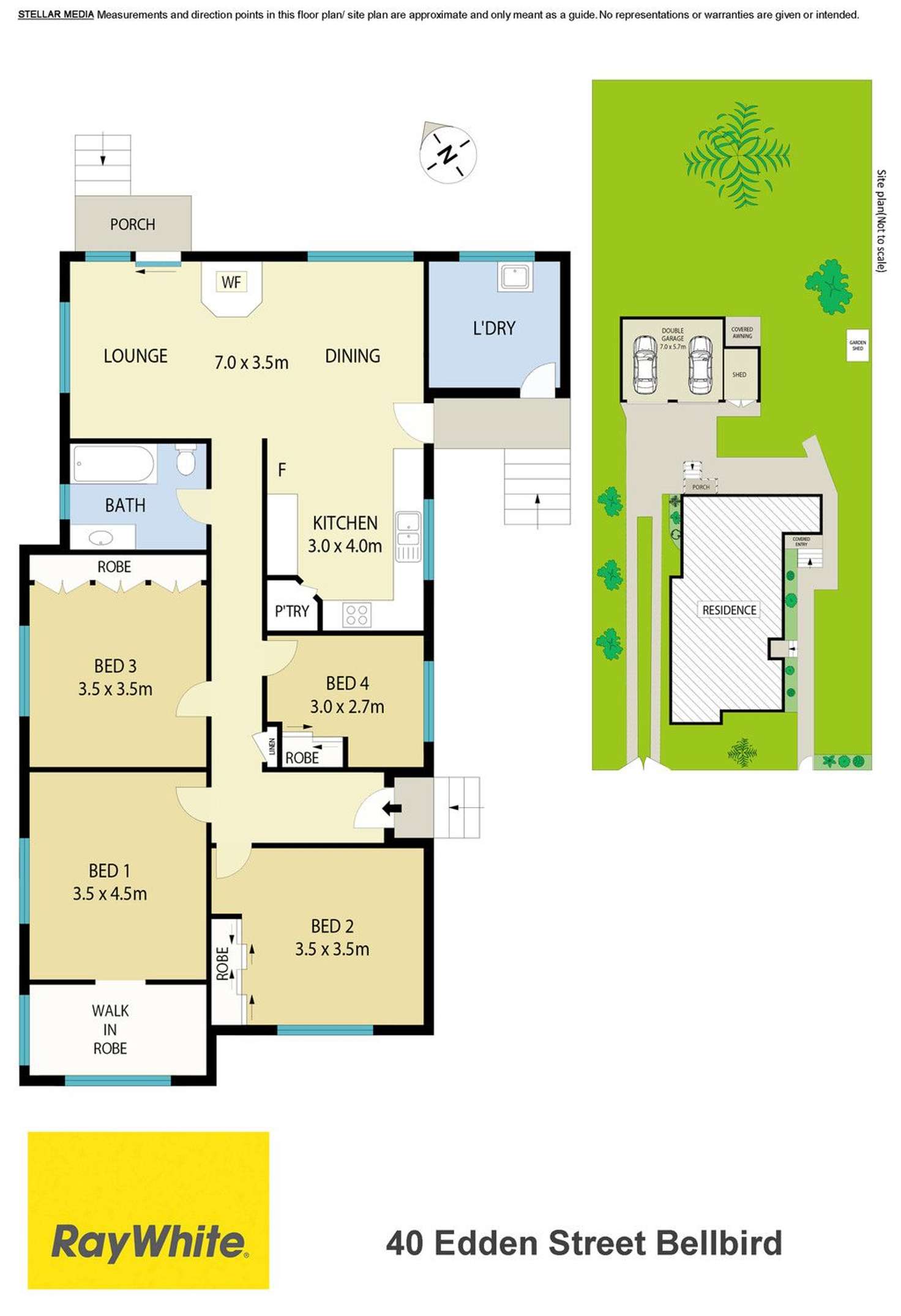 Floorplan of Homely house listing, 40 Edden Street, Bellbird NSW 2325