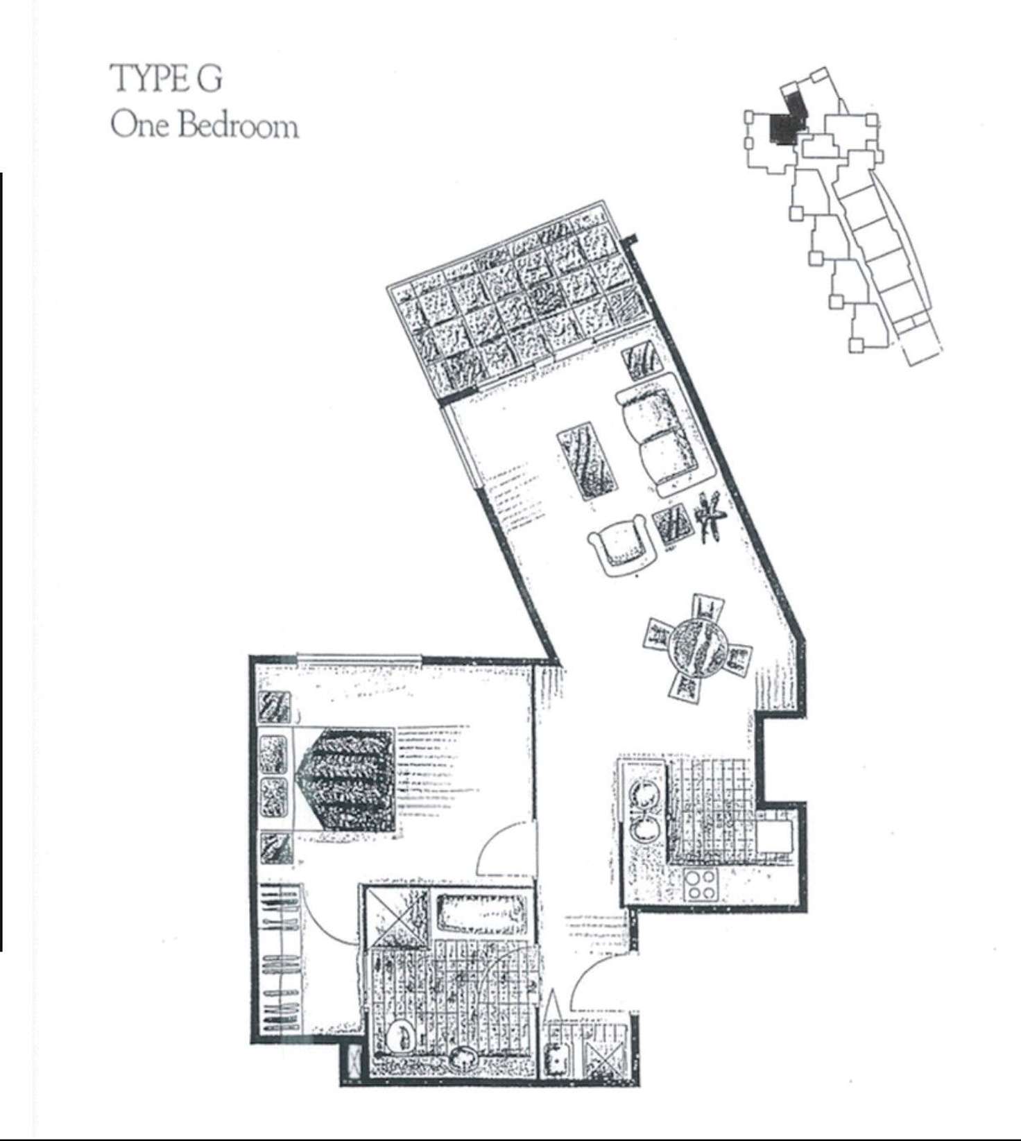 Floorplan of Homely unit listing, 702/32 'Neptune' Surf Parade, Broadbeach QLD 4218