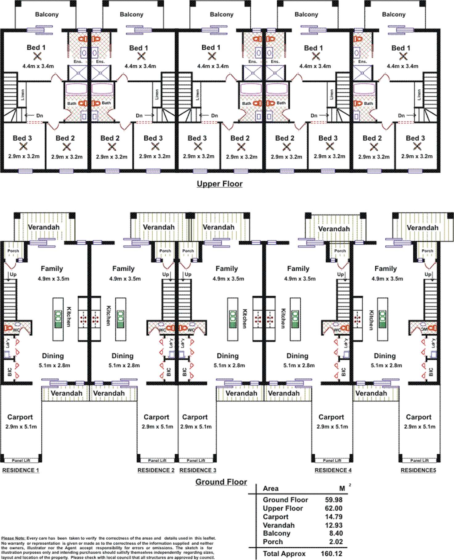 Floorplan of Homely townhouse listing, 4/16 Chianti Lane, Mawson Lakes SA 5095