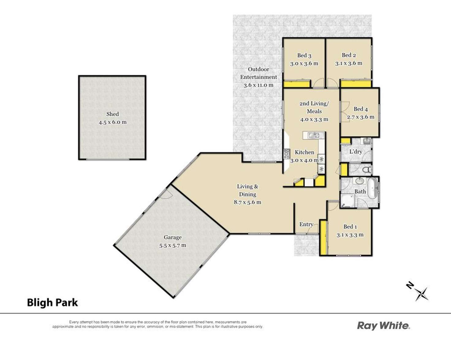 Floorplan of Homely house listing, 7 Jenkyn Place, Bligh Park NSW 2756