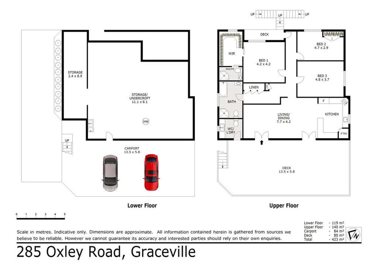 Floorplan of Homely house listing, 285 Oxley Road, Graceville QLD 4075