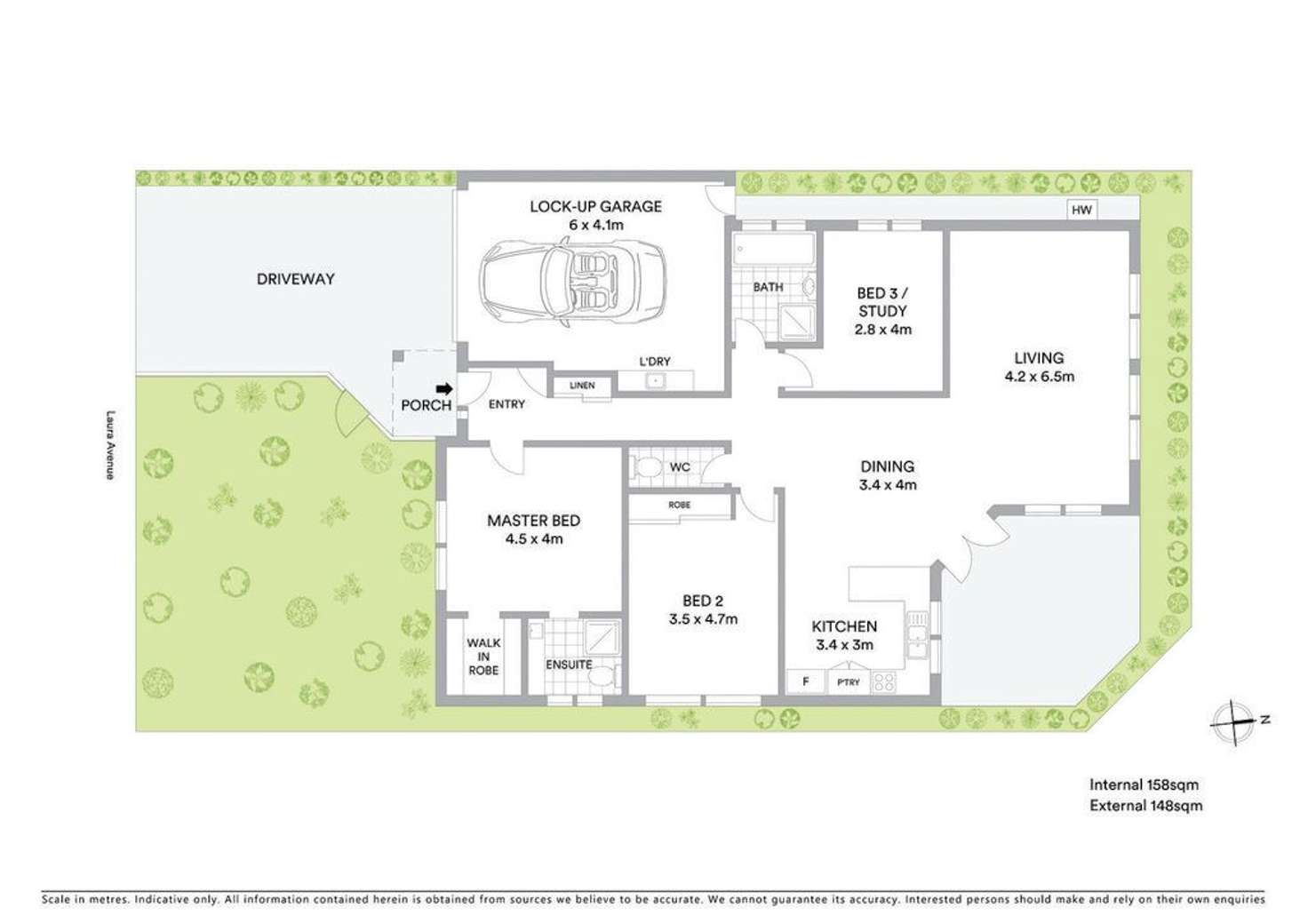 Floorplan of Homely house listing, 1/32 Laura Avenue, Belmont VIC 3216