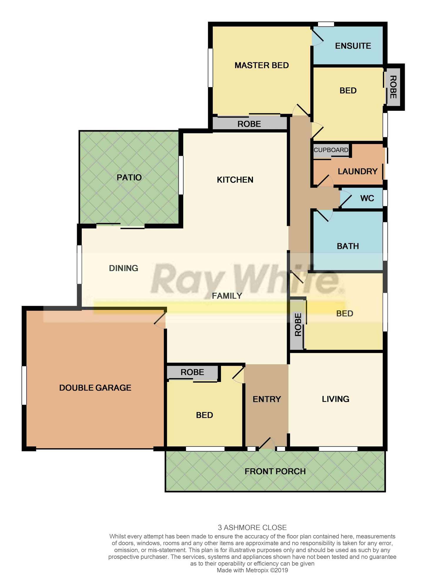 Floorplan of Homely house listing, 3 Ashmore Close, Marsden QLD 4132