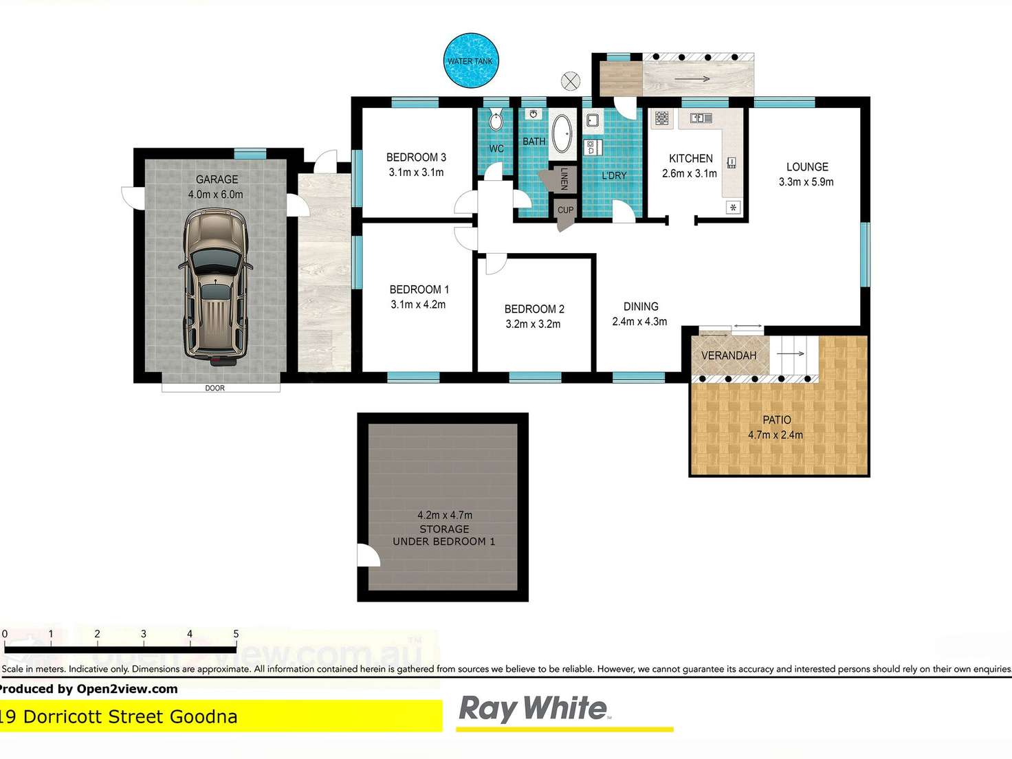 Floorplan of Homely house listing, 19 Dorricott Crescent, Goodna QLD 4300