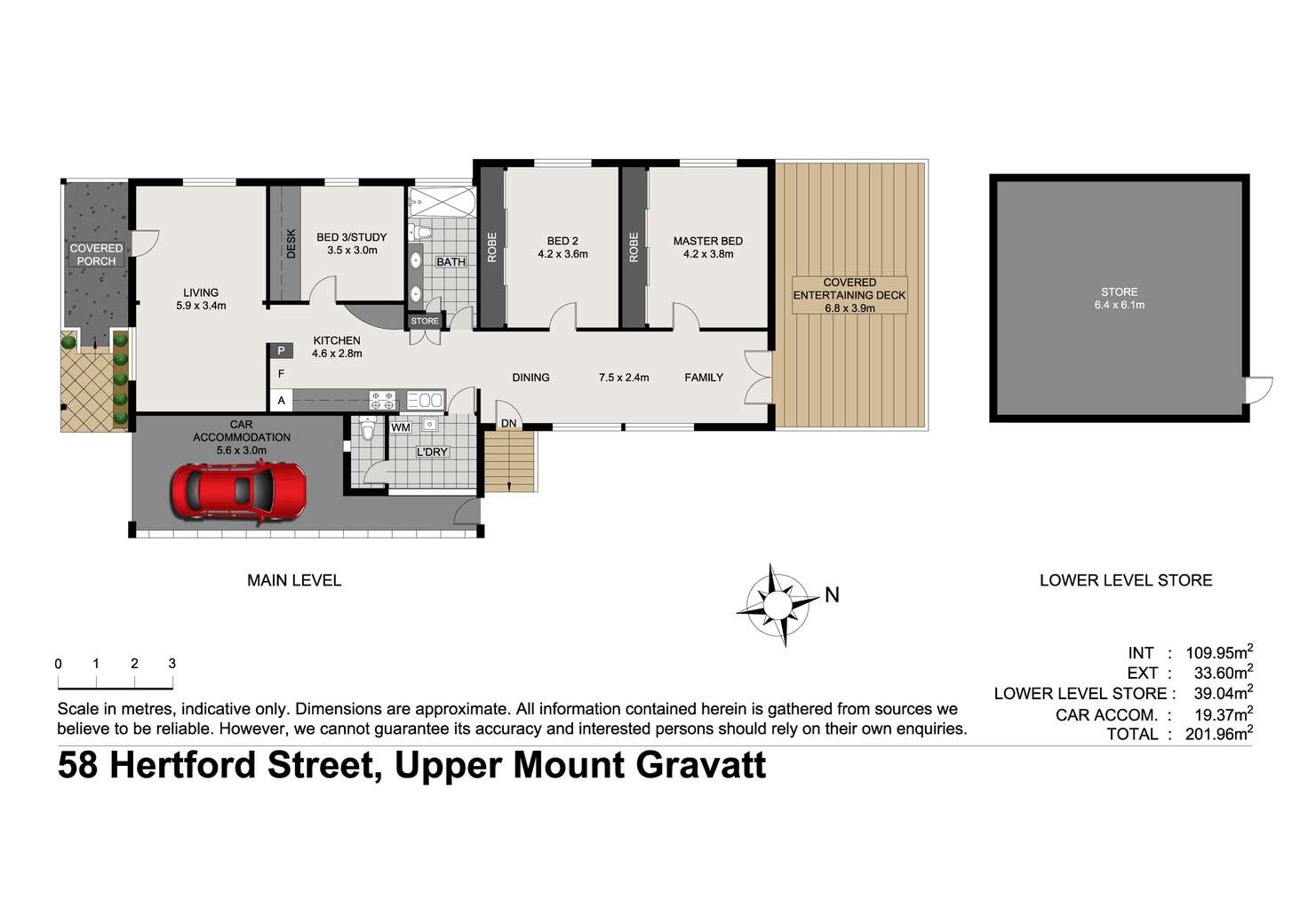 Floorplan of Homely house listing, 58 Hertford Street, Upper Mount Gravatt QLD 4122