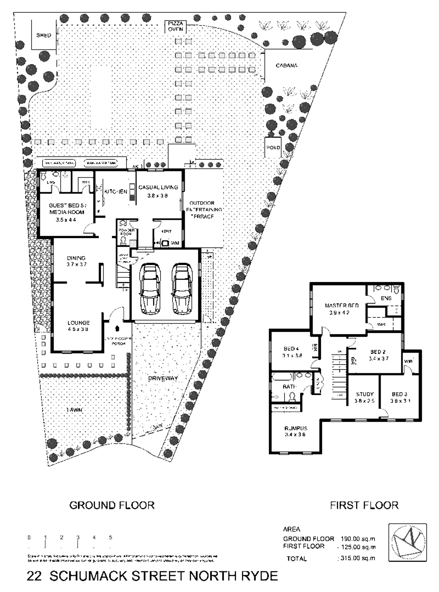 Floorplan of Homely house listing, 22 Schumack Street, North Ryde NSW 2113