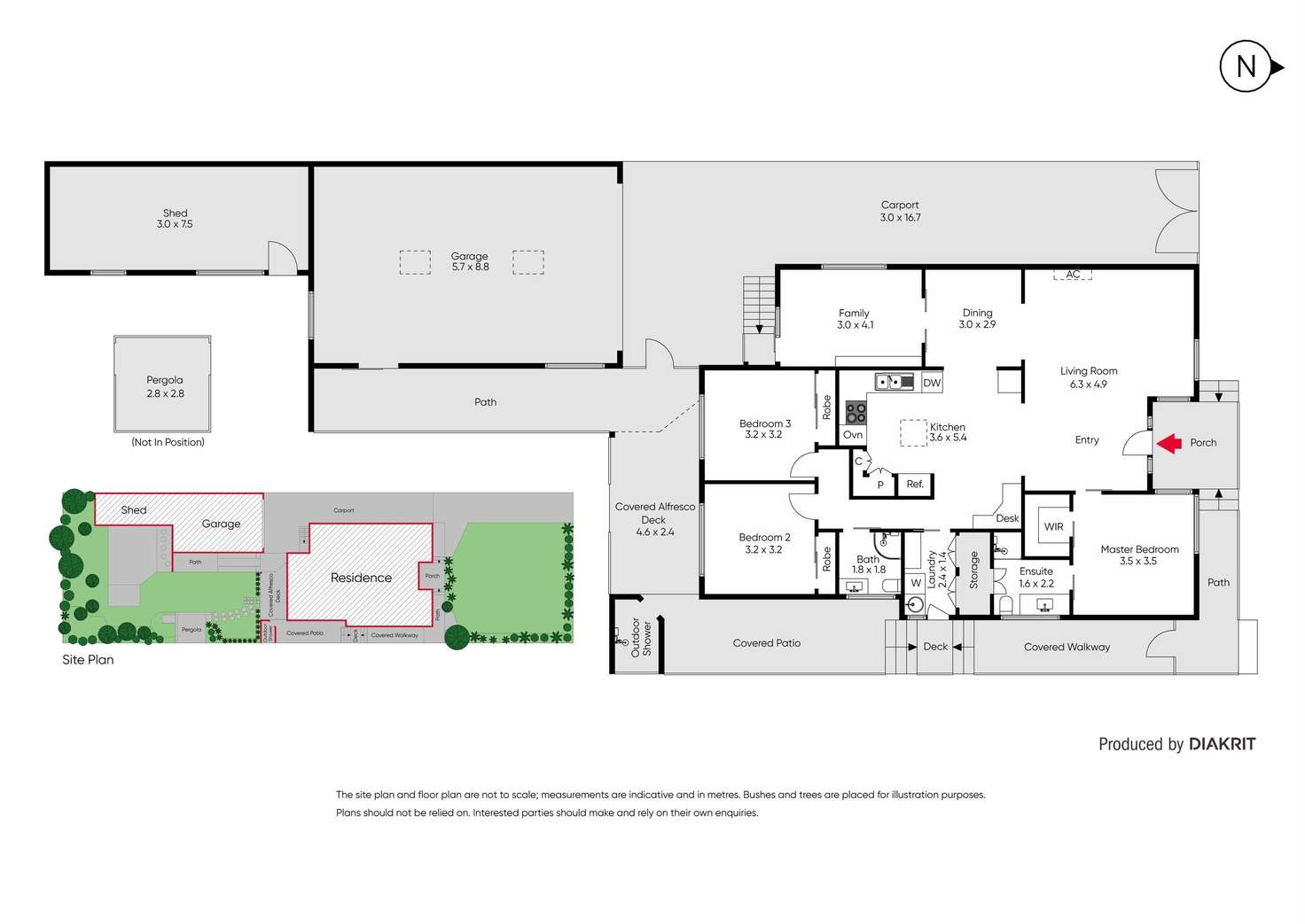 Floorplan of Homely house listing, 205 Eastbourne Road, Rosebud VIC 3939