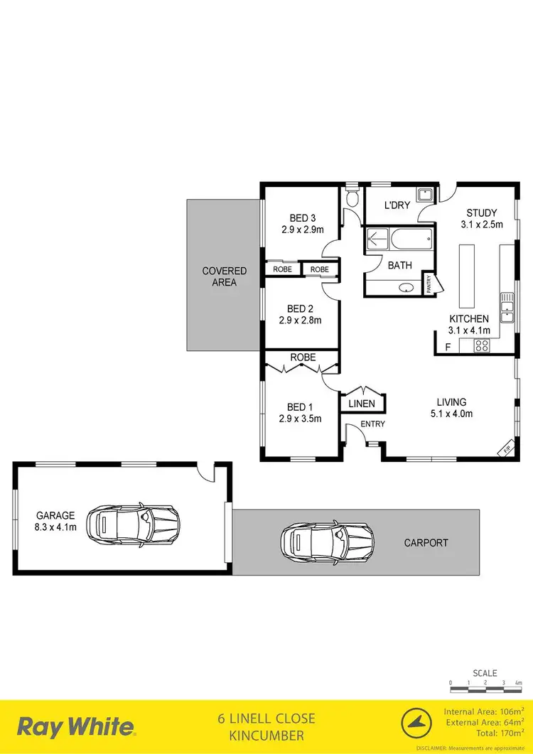Floorplan of Homely house listing, 6 Linell Close, Kincumber NSW 2251