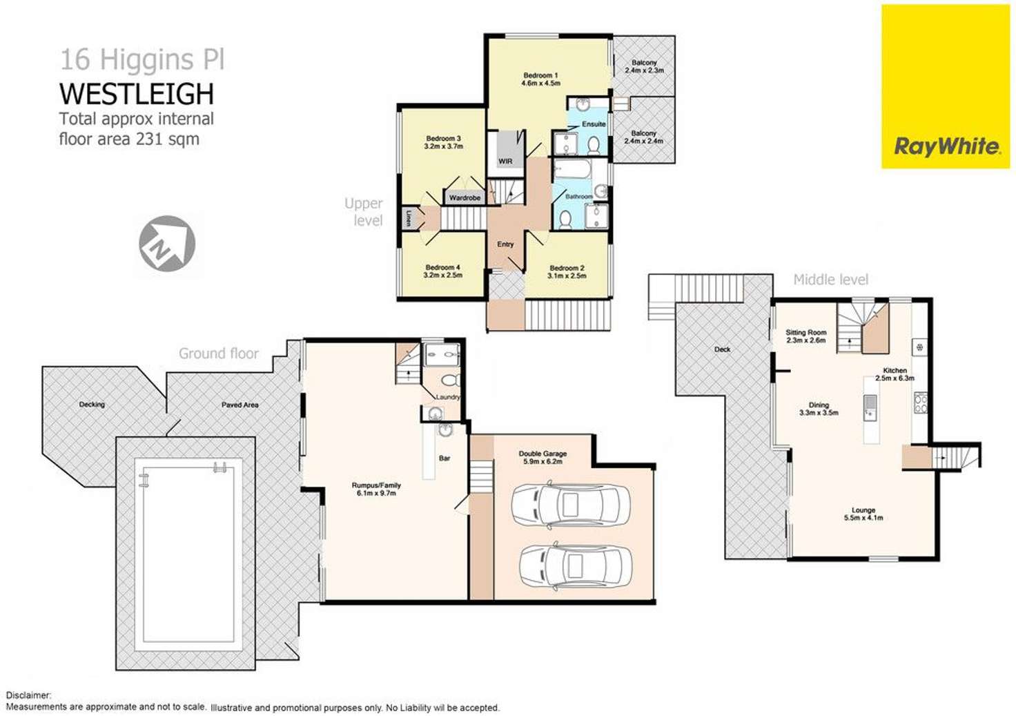 Floorplan of Homely house listing, 16 Higgins Place, Westleigh NSW 2120