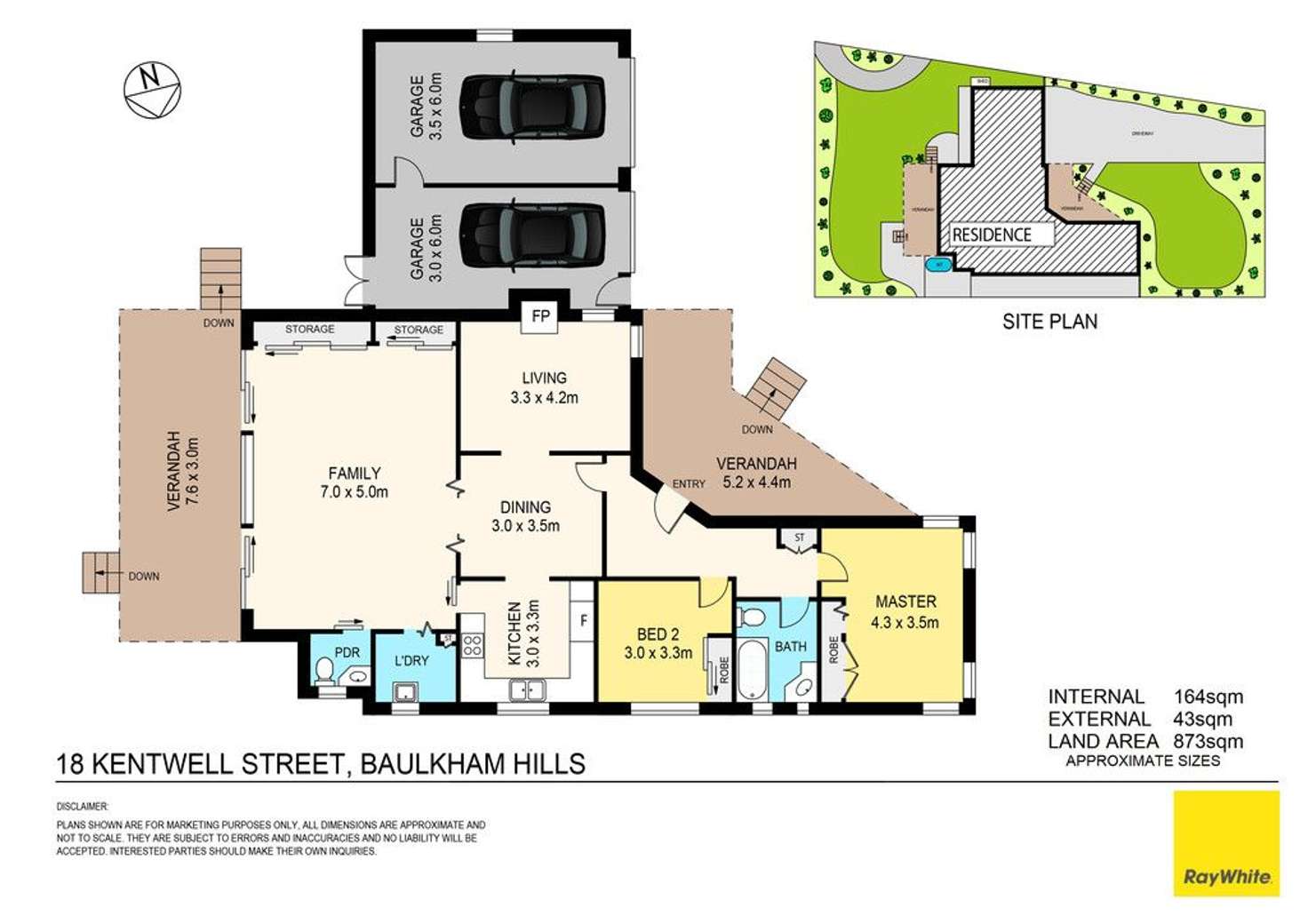 Floorplan of Homely house listing, 18 Kentwell Street, Baulkham Hills NSW 2153