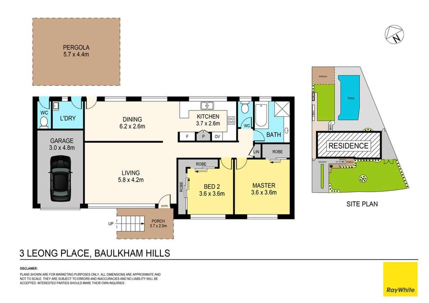Floorplan of Homely house listing, 3 Leong Place, Baulkham Hills NSW 2153