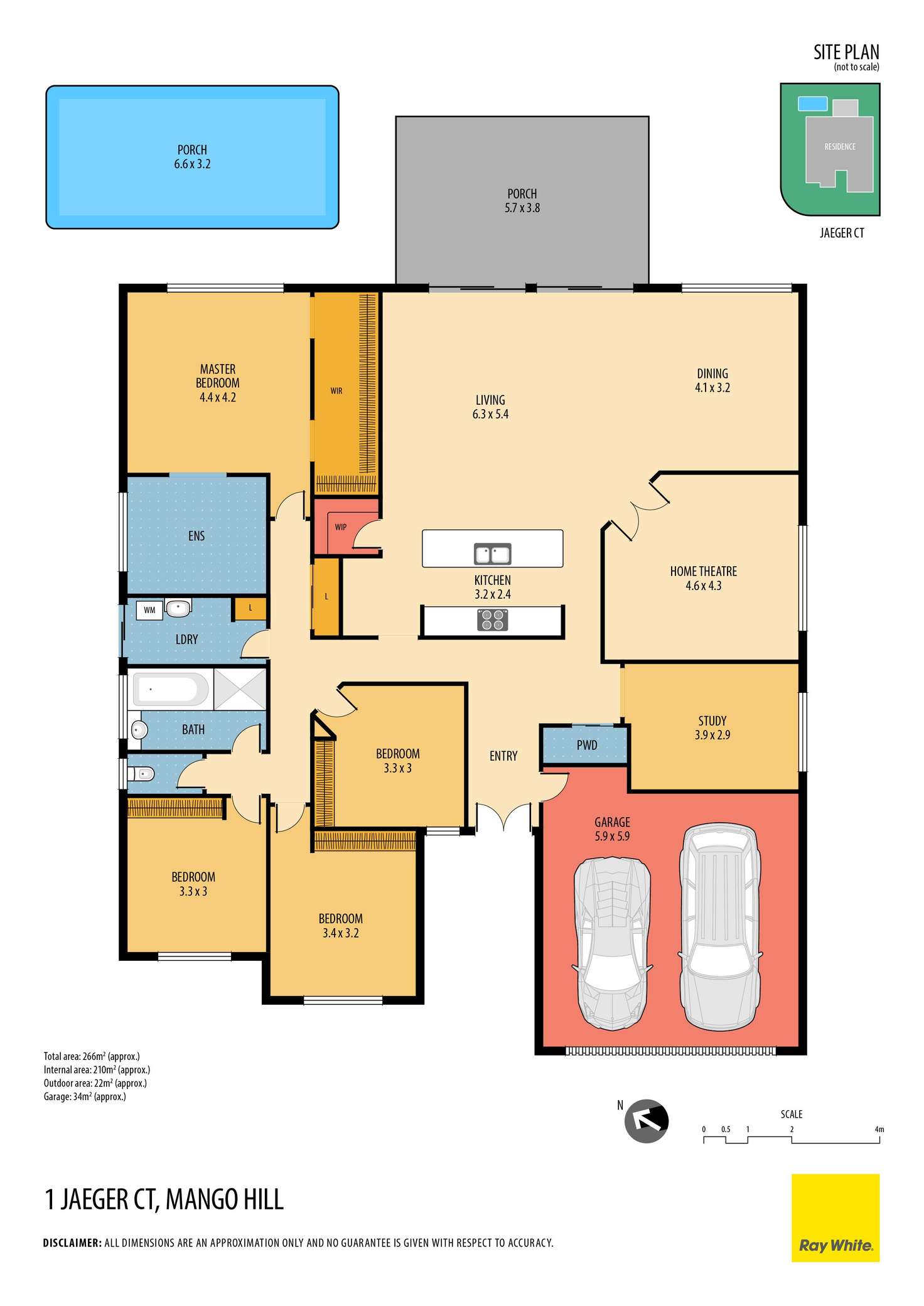 Floorplan of Homely house listing, 1 Jaeger Court, Mango Hill QLD 4509