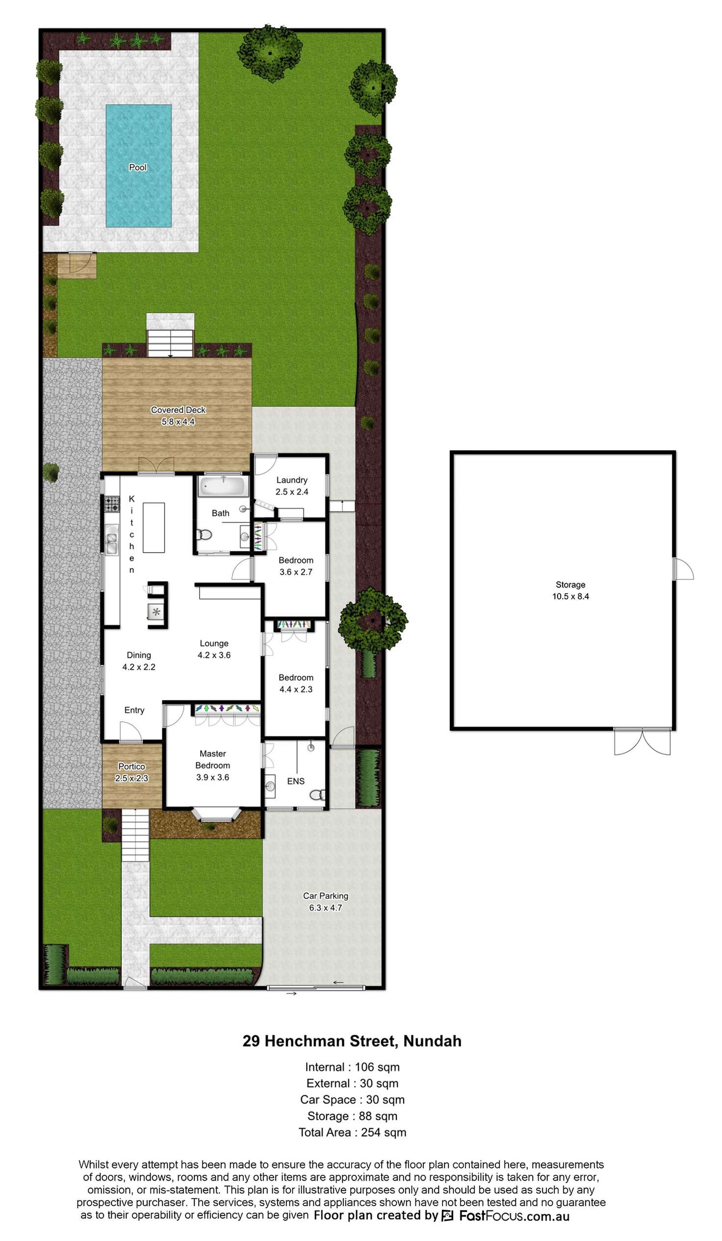 Floorplan of Homely house listing, 29 Henchman Street, Nundah QLD 4012