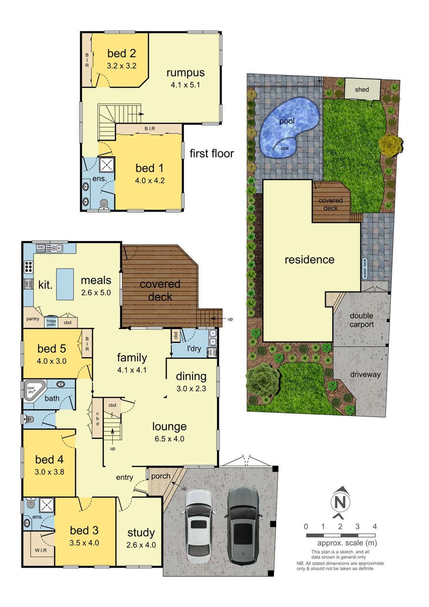 Floorplan of Homely house listing, 73 Holmbury Boulevard, Mulgrave VIC 3170