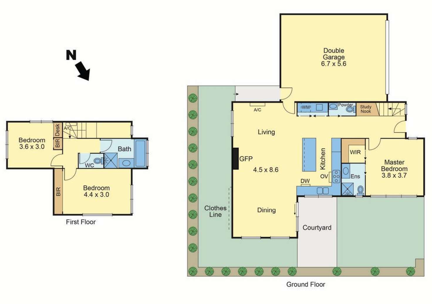 Floorplan of Homely house listing, 2/8 Phillipdale Court, Ferntree Gully VIC 3156