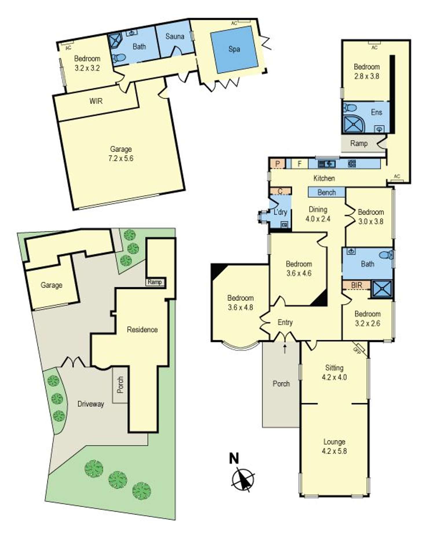 Floorplan of Homely house listing, 8 Cecil Street, Brighton East VIC 3187