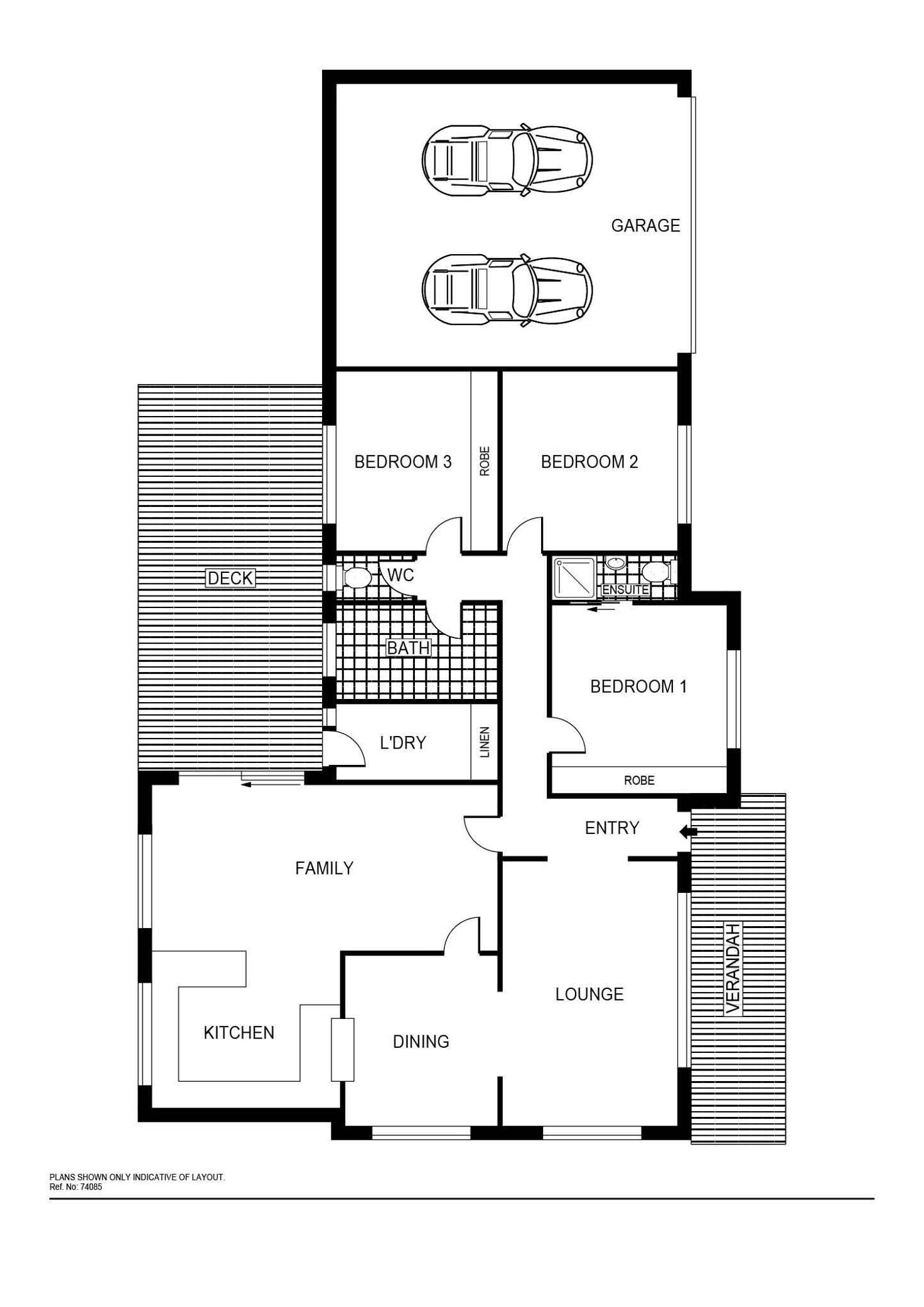 Floorplan of Homely house listing, 1 Willis Street, Evatt ACT 2617