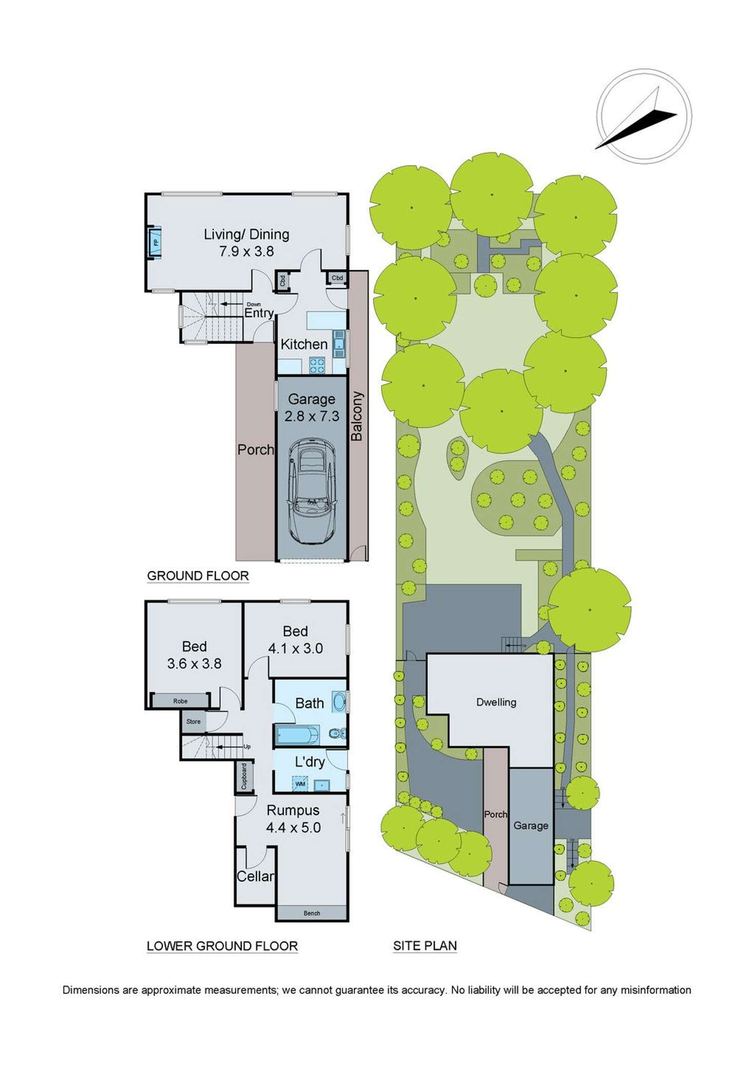 Floorplan of Homely house listing, 50 Boisdale Street, Surrey Hills VIC 3127
