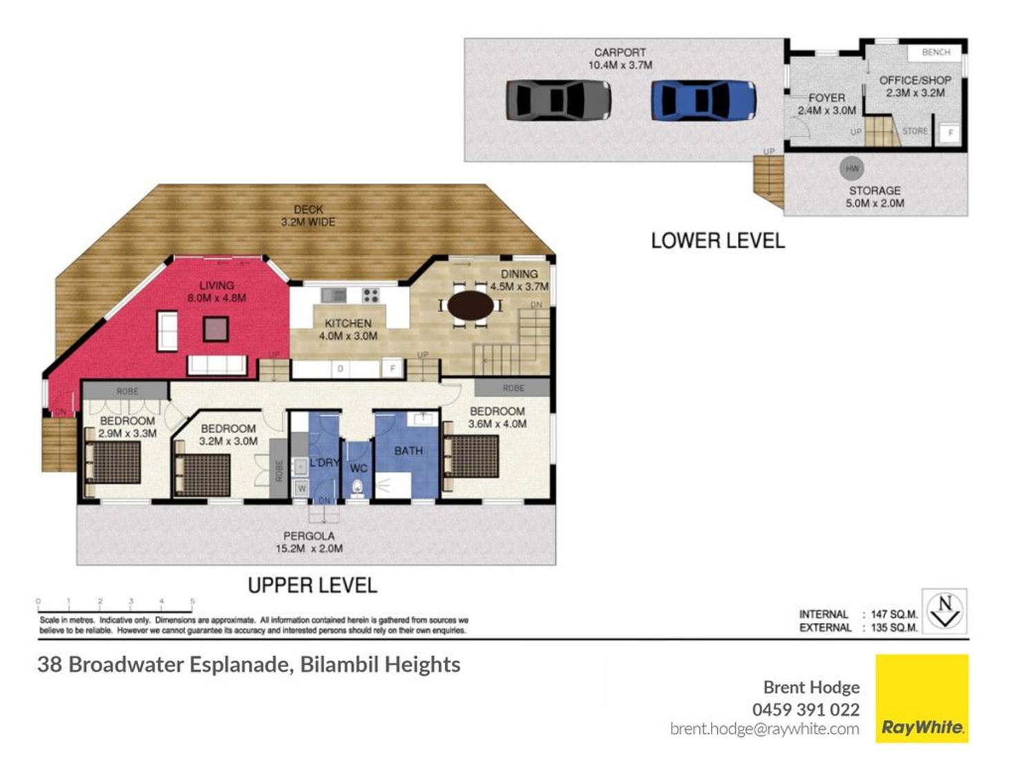 Floorplan of Homely house listing, 38 Broadwater Esplanade, Bilambil Heights NSW 2486