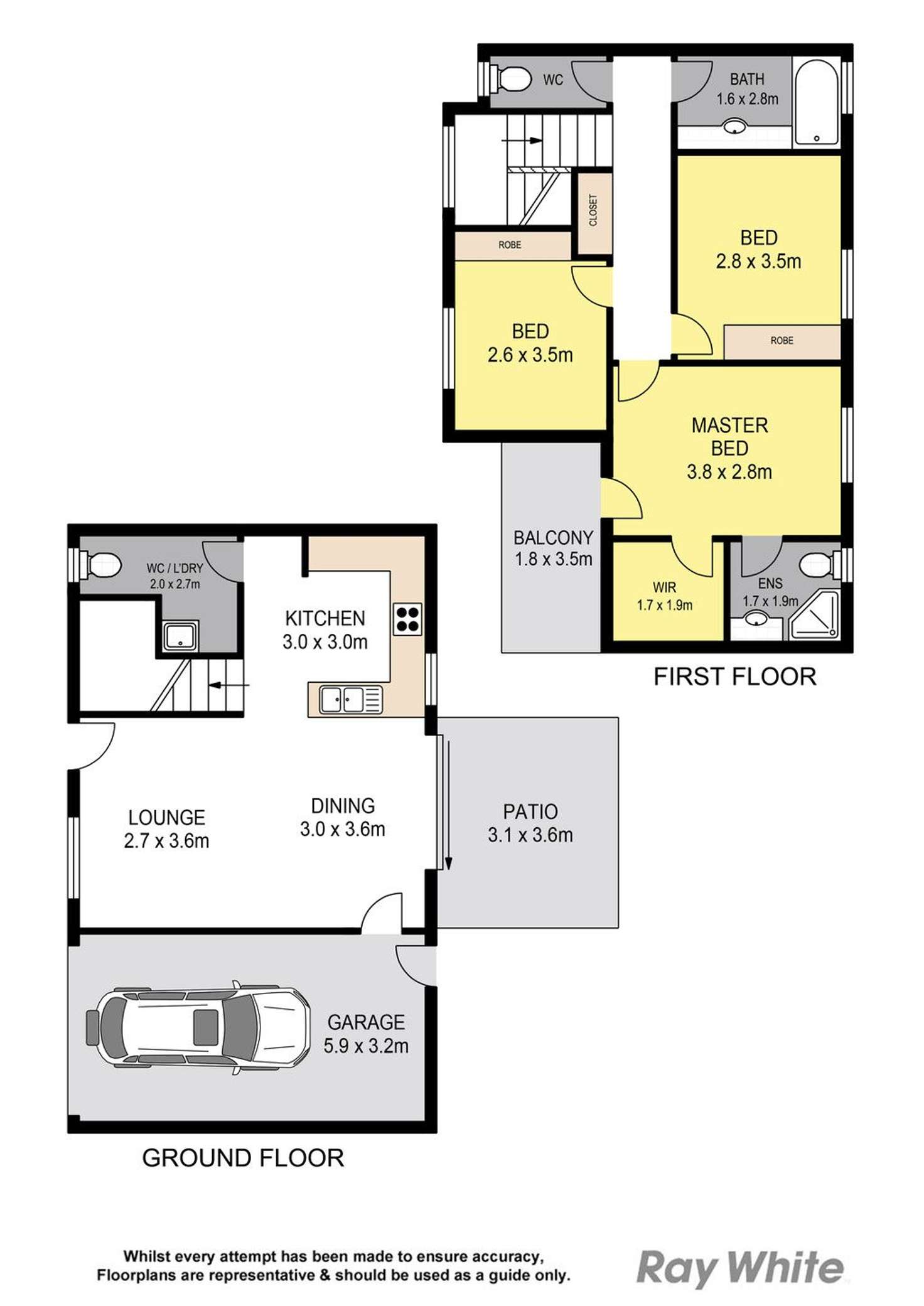 Floorplan of Homely unit listing, 7/44 Duyvestyn Terrace, Murrumba Downs QLD 4503