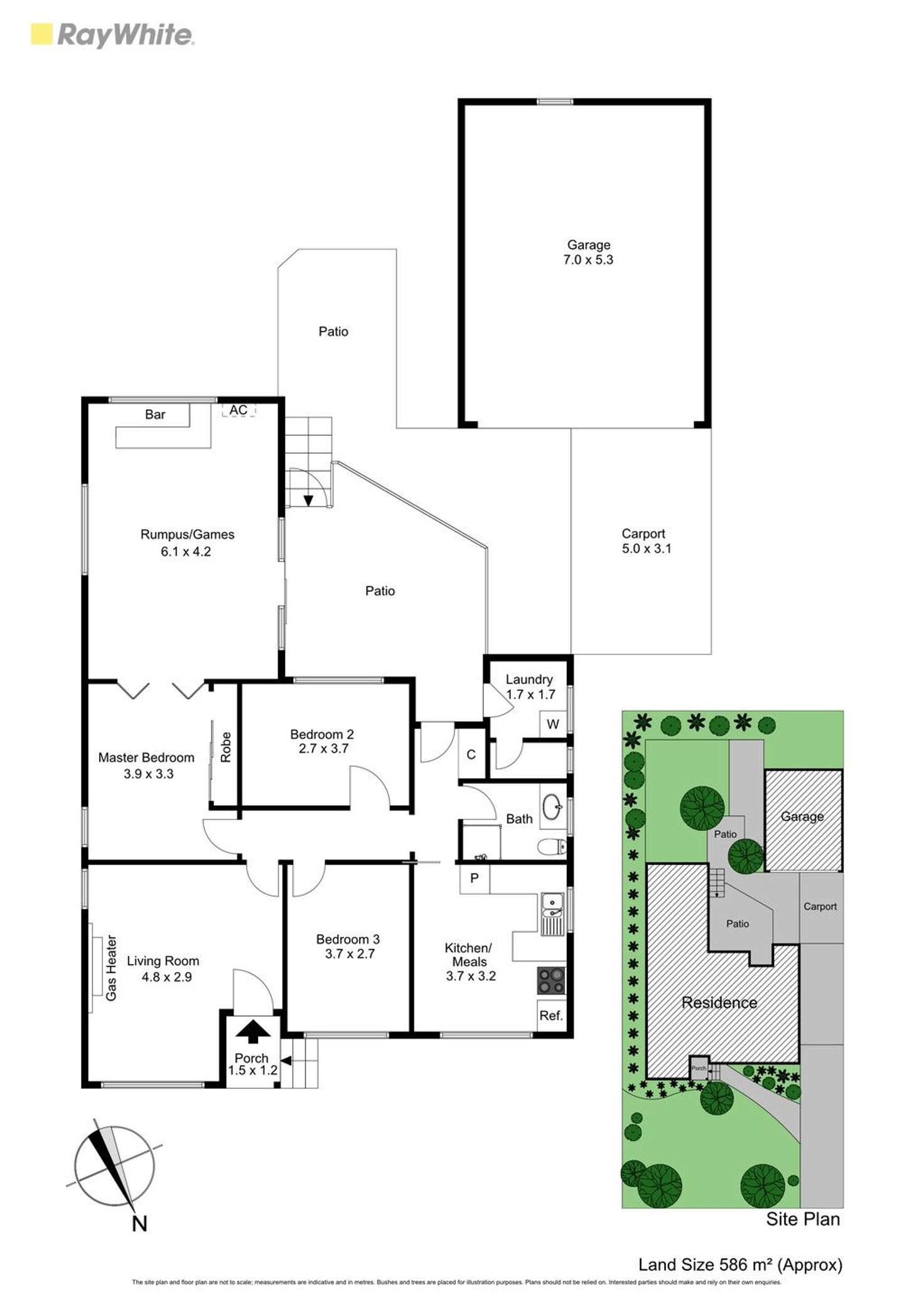 Floorplan of Homely house listing, 36 Hickory Crescent, Frankston North VIC 3200