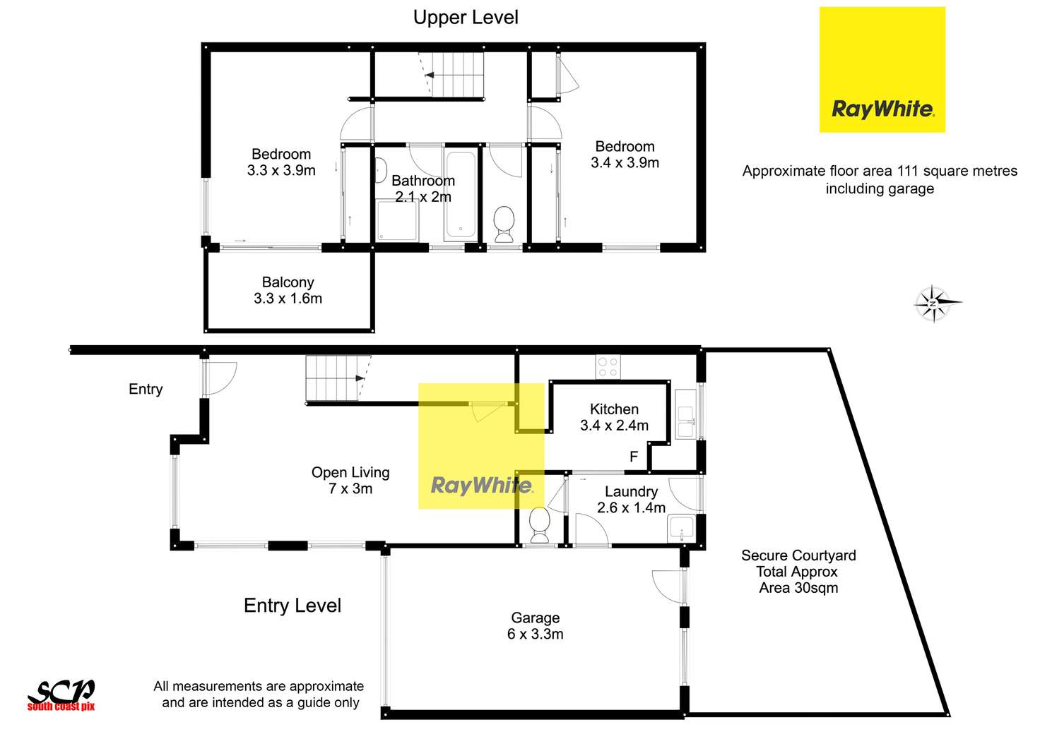 Floorplan of Homely unit listing, 2/13-17 Herarde Street, Batemans Bay NSW 2536