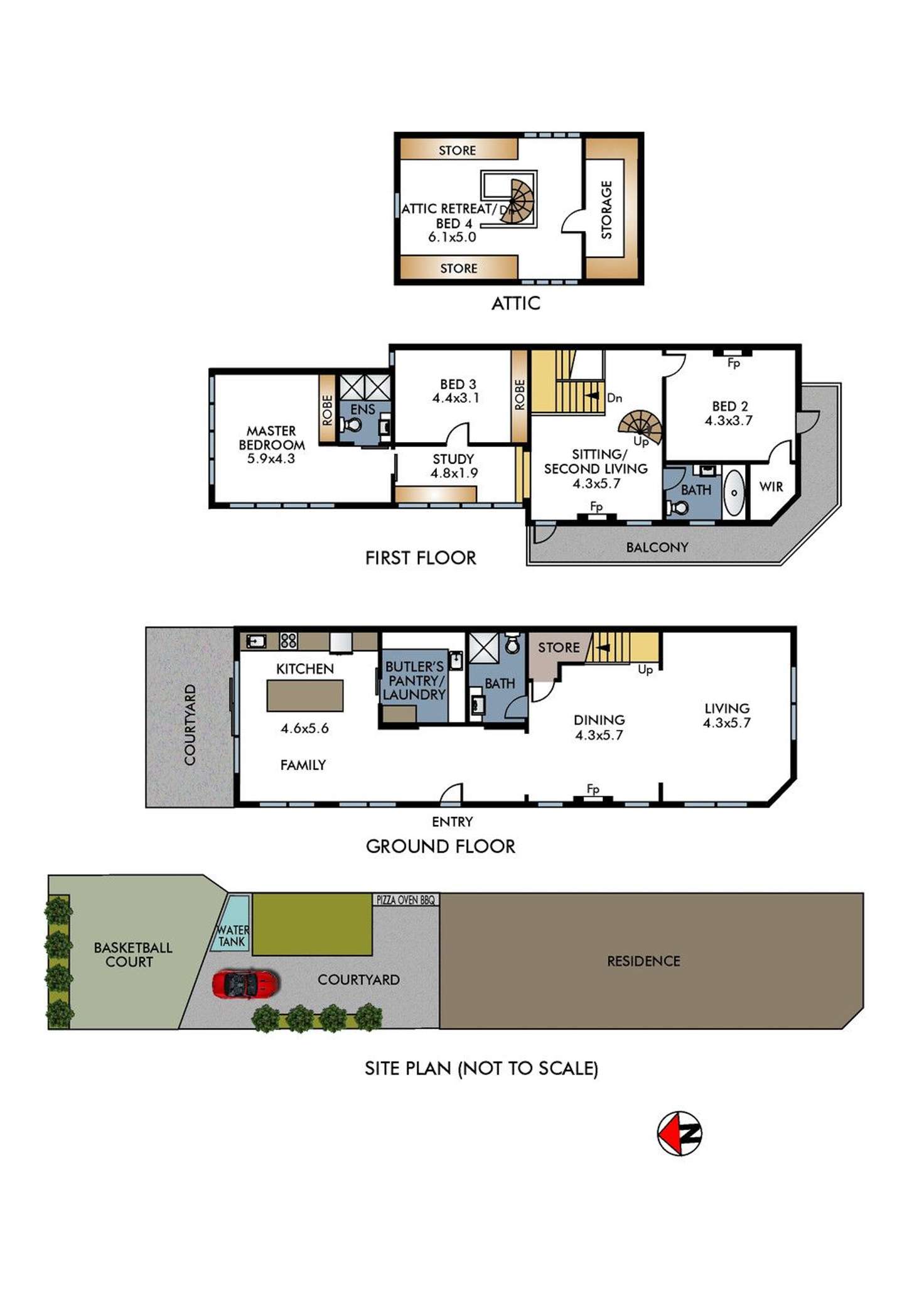 Floorplan of Homely house listing, 330 Birrell Street, Bondi NSW 2026