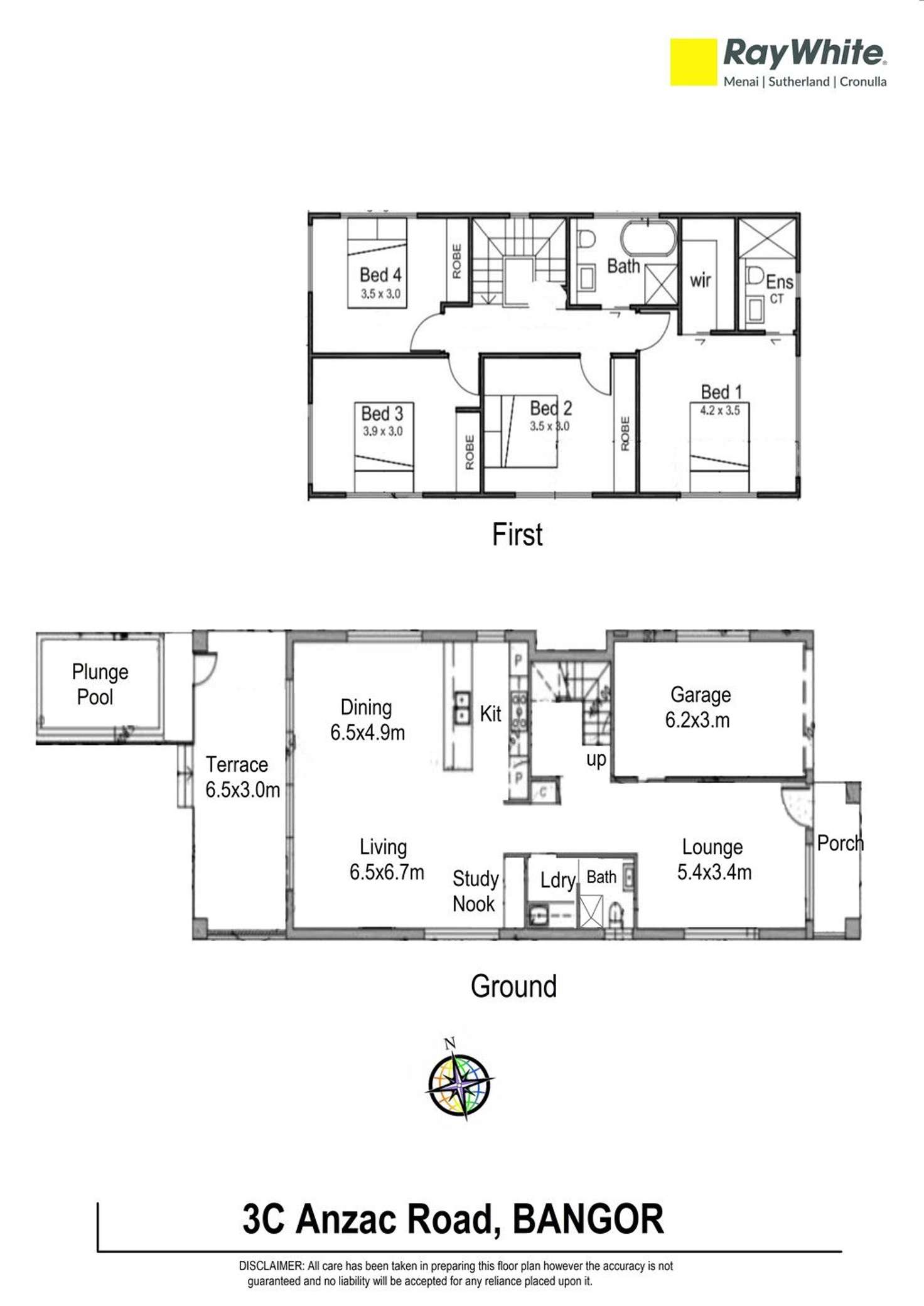 Floorplan of Homely house listing, 3C Anzac Road, Bangor NSW 2234