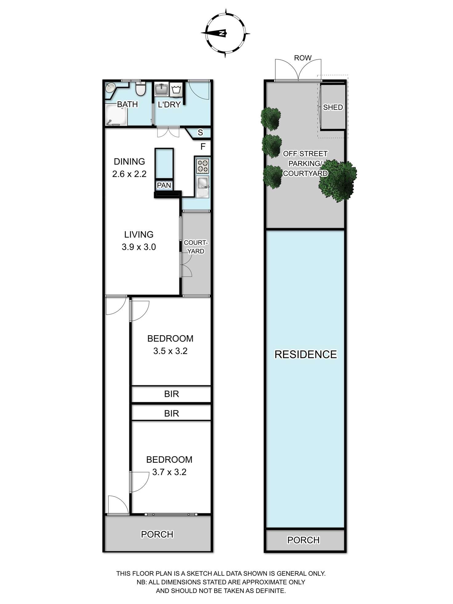 Floorplan of Homely house listing, 8 Batman Street, Fitzroy North VIC 3068