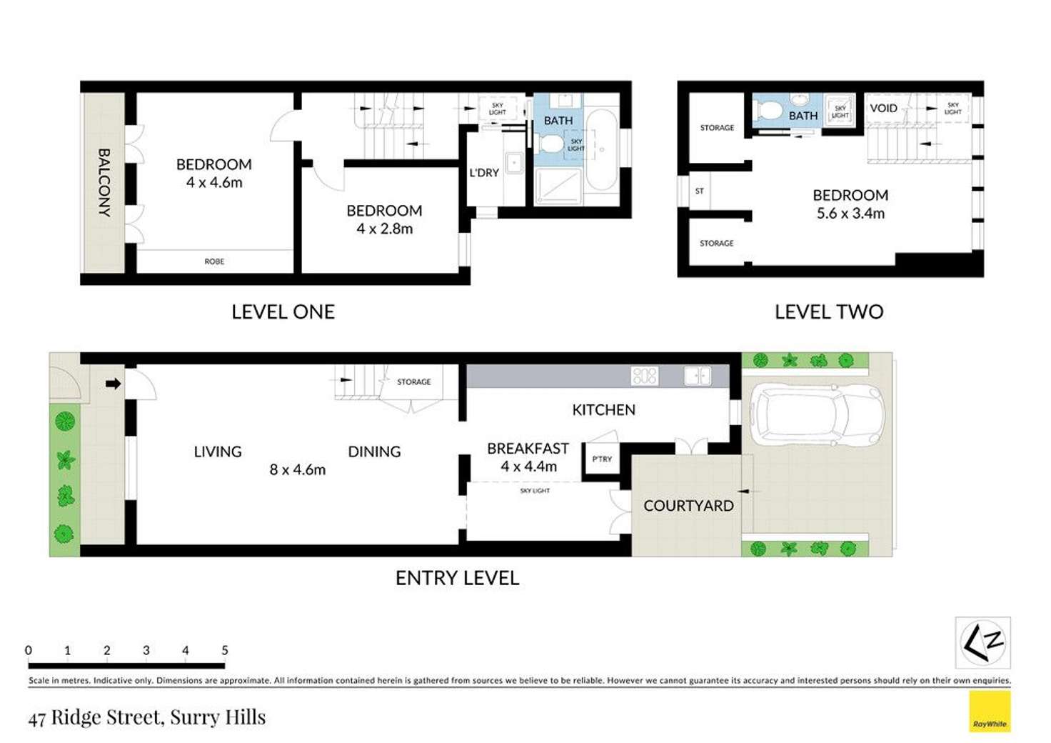 Floorplan of Homely house listing, 47 Ridge Street, Surry Hills NSW 2010