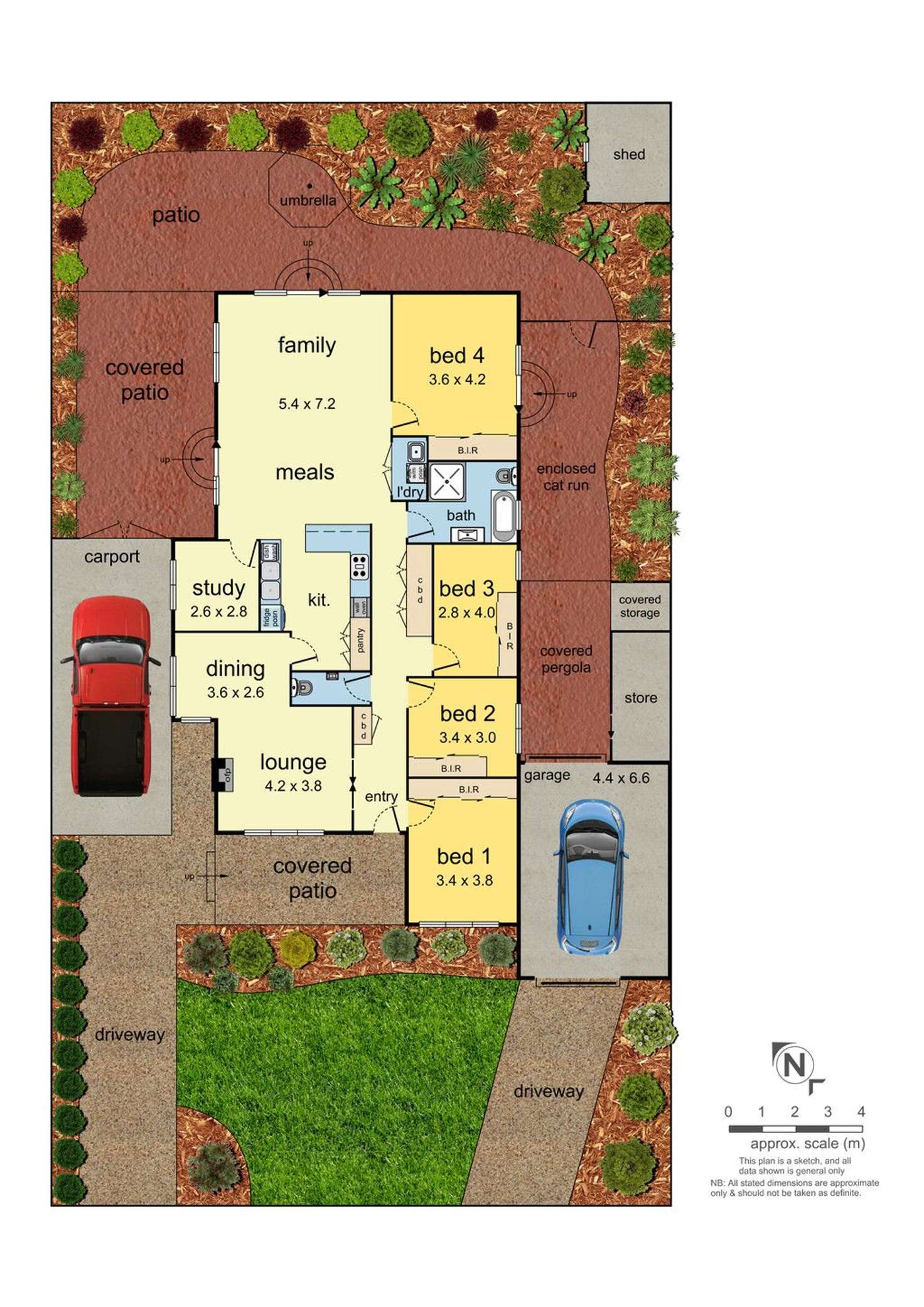 Floorplan of Homely house listing, 7 Namatjira Court, Mulgrave VIC 3170